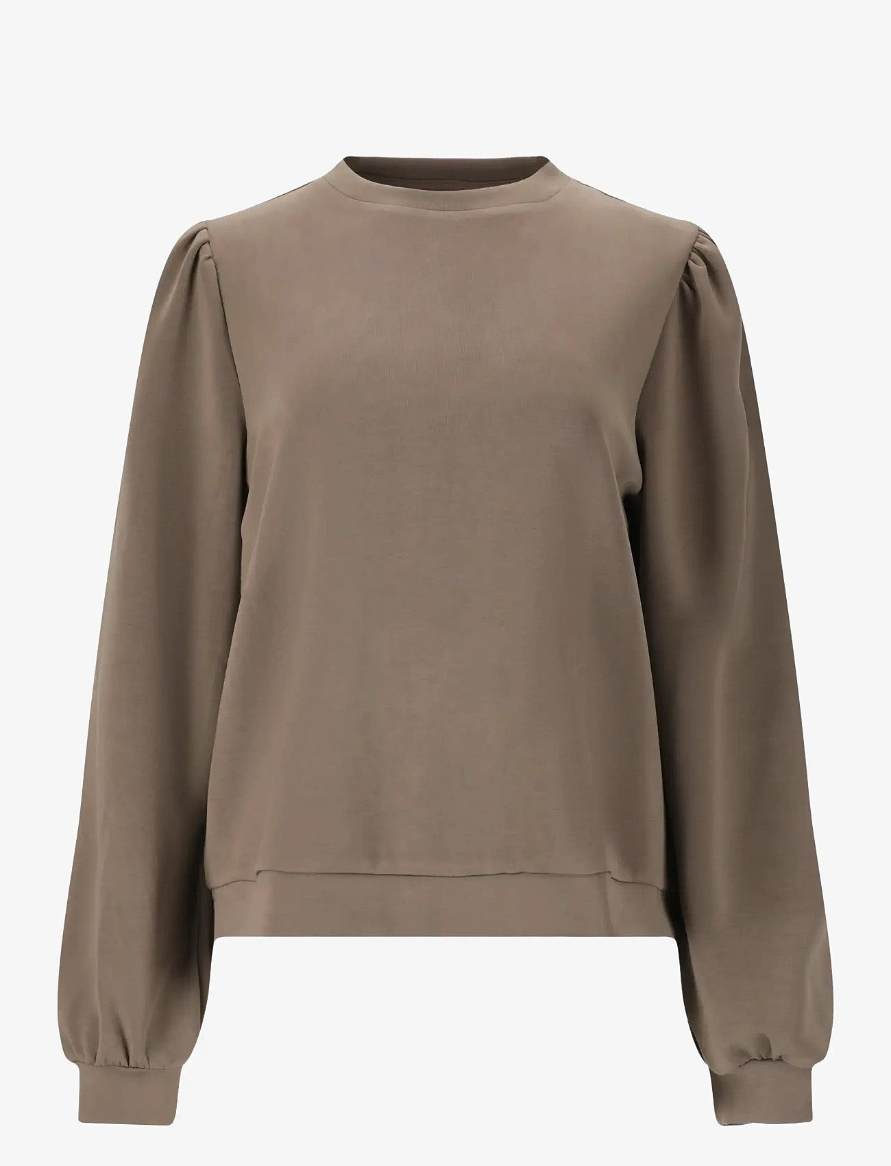 Athlecia - Jillnana V2 W Balloon Sleeve Sweat - overdele - falcon - 1