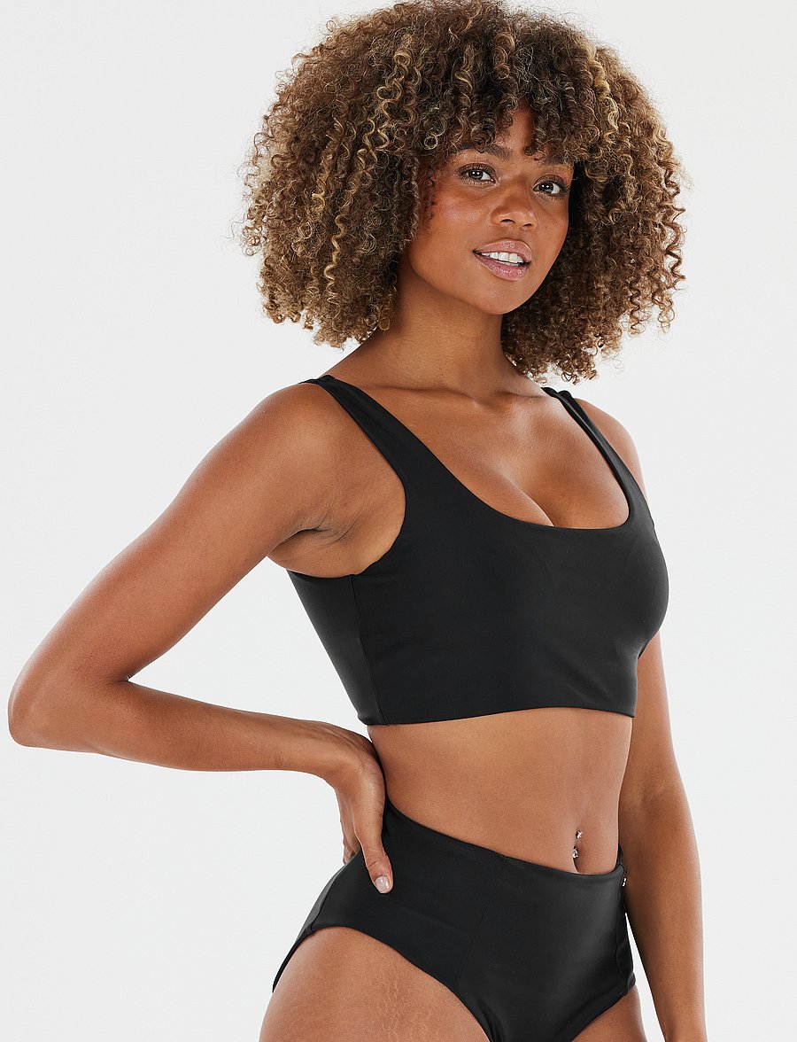 Athlecia - Bay W Bikini Top - sport-bademode - black - 4