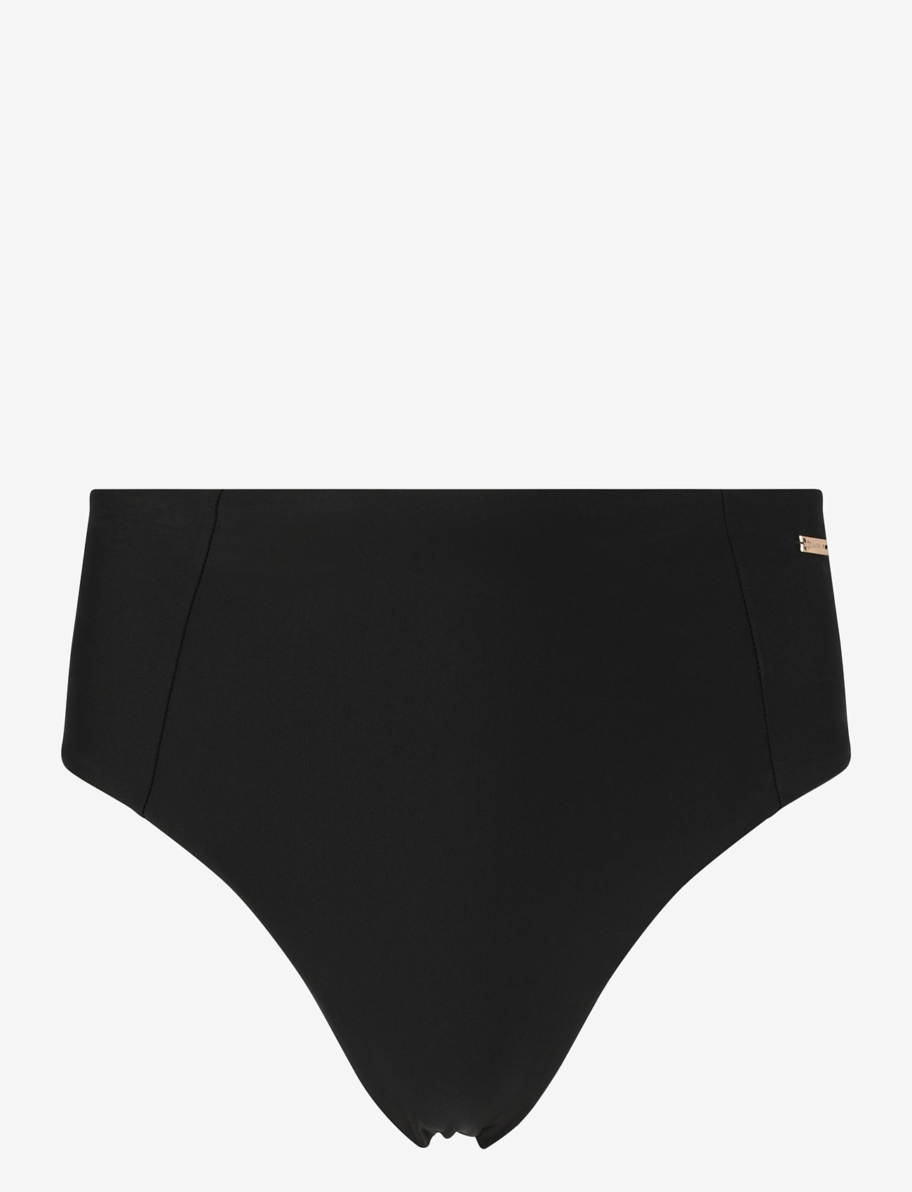 Athlecia - Bay W Bikini High Waisted Bikini Brief - sportiga badkläder - black - 1