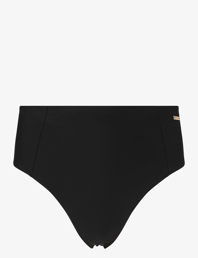Athlecia - Bay W Bikini High Waisted Bikini Brief - sportiga badkläder - black - 1