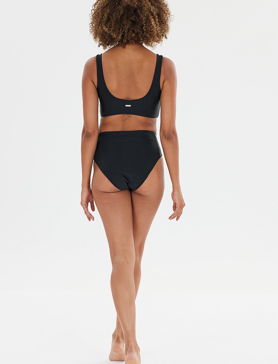 Athlecia - Bay W Bikini High Waisted Bikini Brief - sport-bademode - black - 0