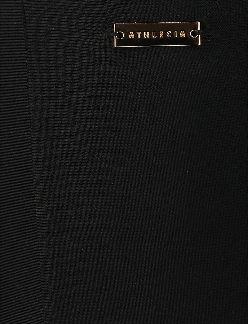 Athlecia - Bay W Bikini High Waisted Bikini Brief - sportiga badkläder - black - 5