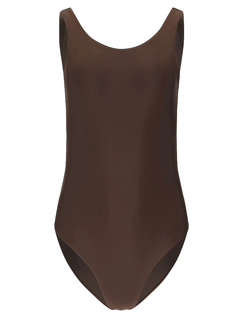 Athlecia - Isabella W Swimsuit - sport-bademode - chocolate torte - 1