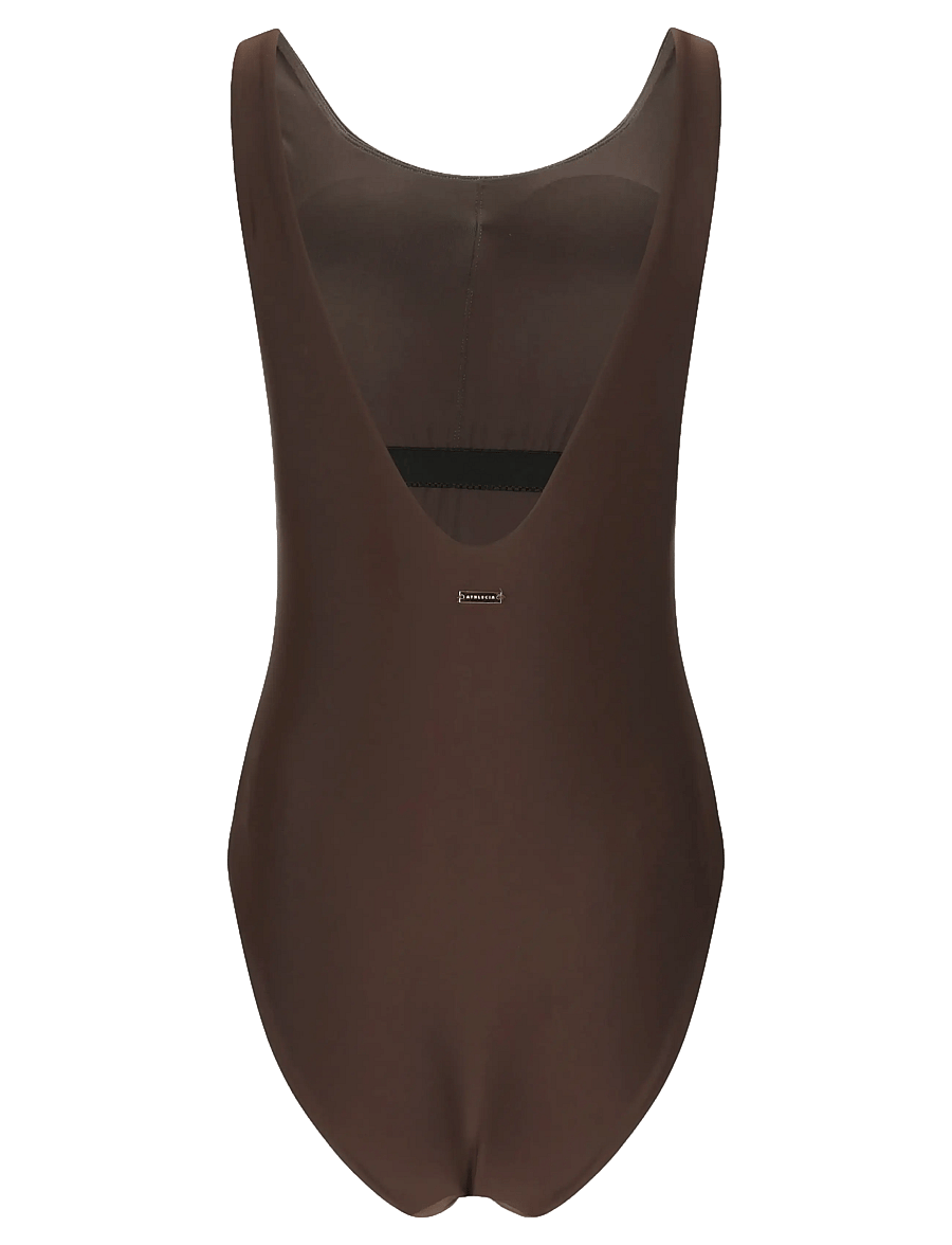 Athlecia - Isabella W Swimsuit - sport-bademode - chocolate torte - 2