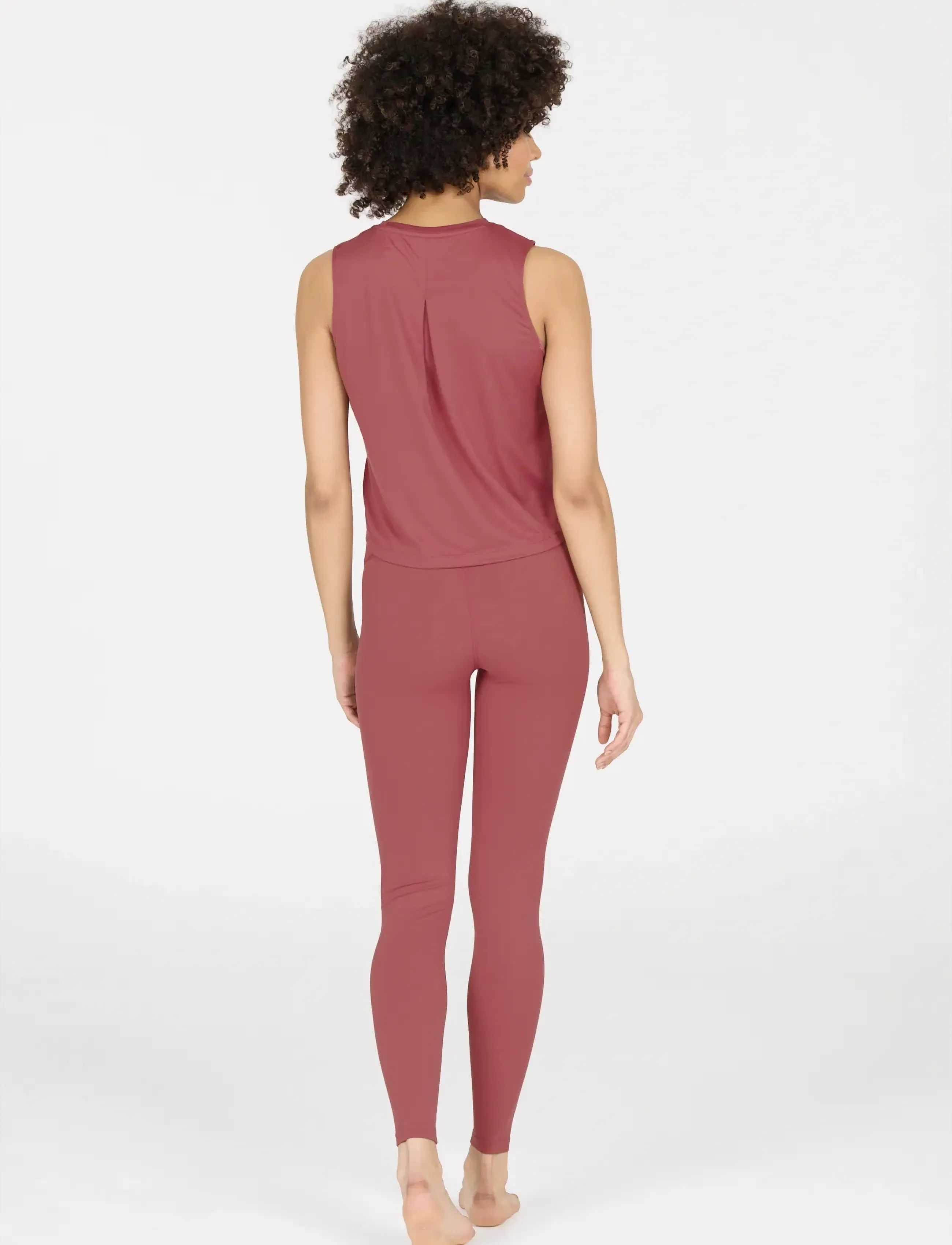 Athlecia - Pacy V2 W Top - tank tops - roan rouge - 3