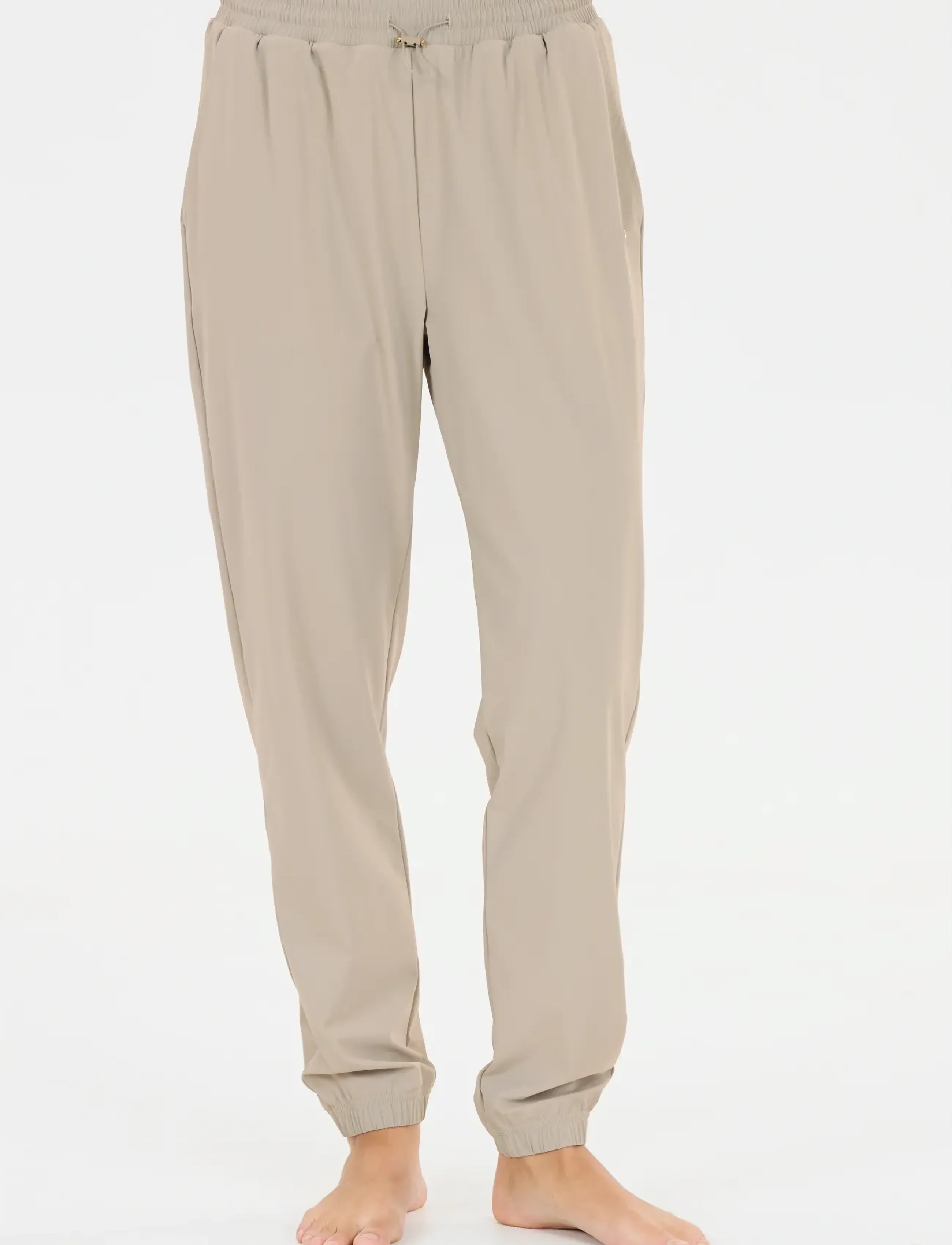 Athlecia Amisa W Stretch Pants - Träningsbyxor - DOVE / beige