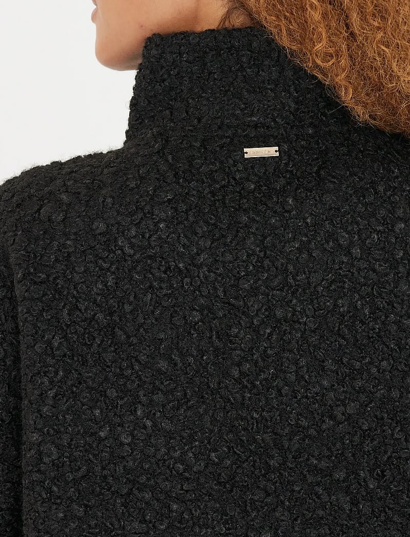Athlecia - Florrie W Sherpa Half zip - fleece & midlayer - black - 0
