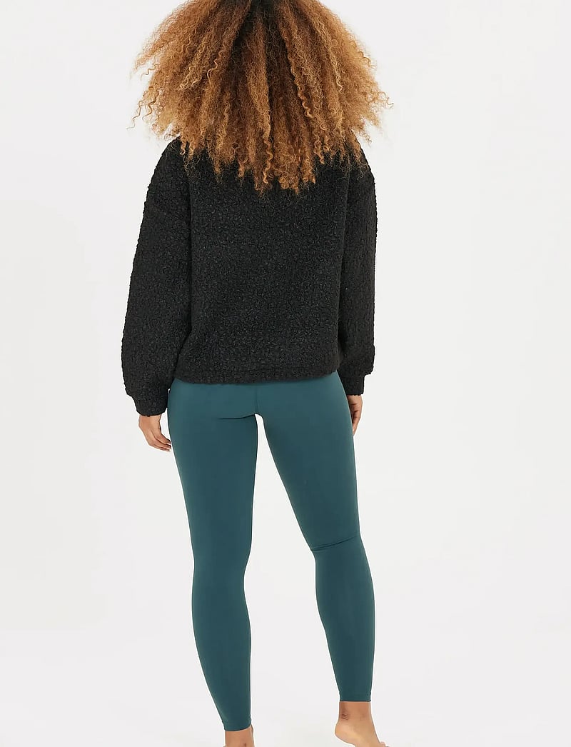 Athlecia - Florrie W Sherpa Half zip - fleece & midlayer - black - 5