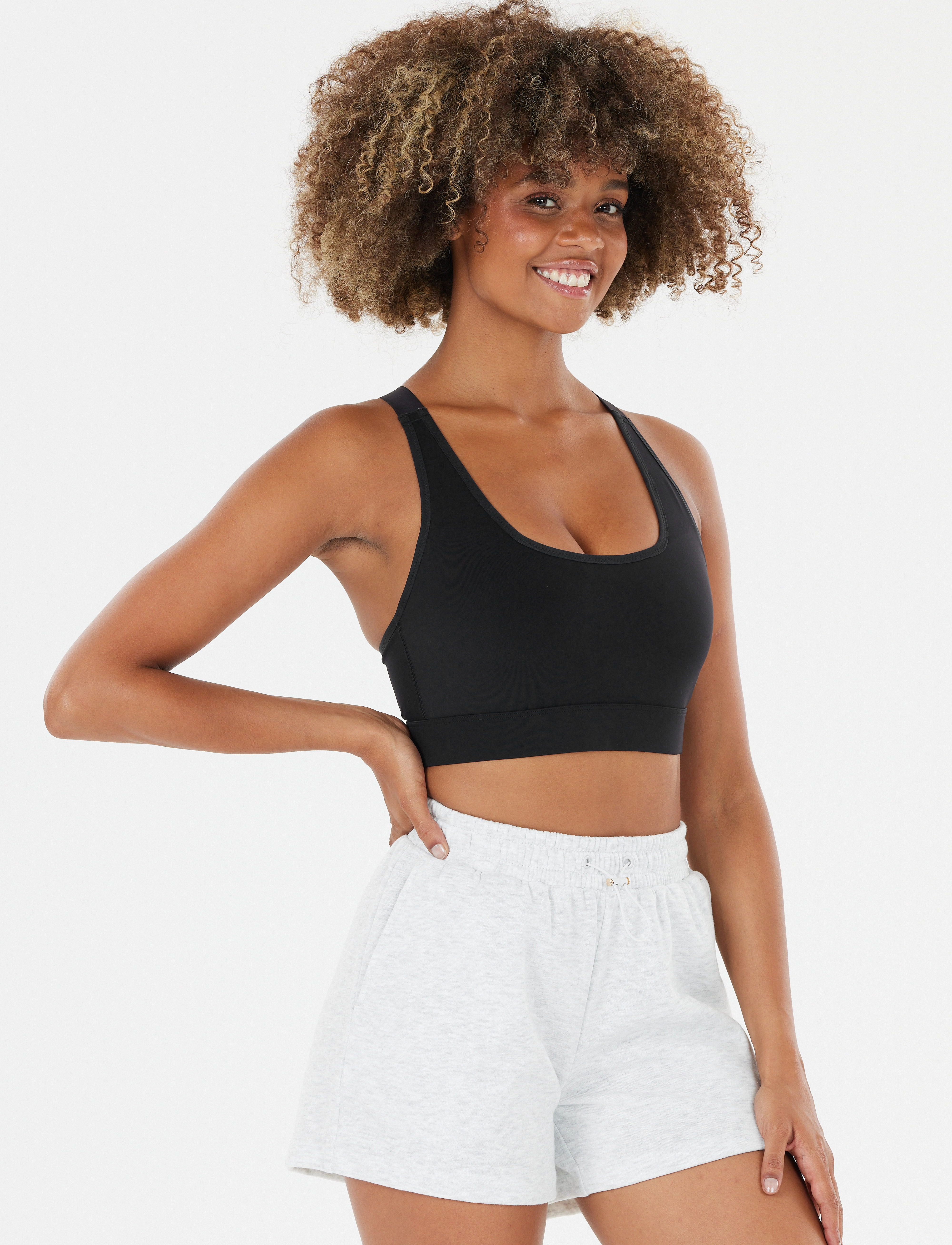 Athlecia - Jennie V2 W Sports Bra - high - black - 4