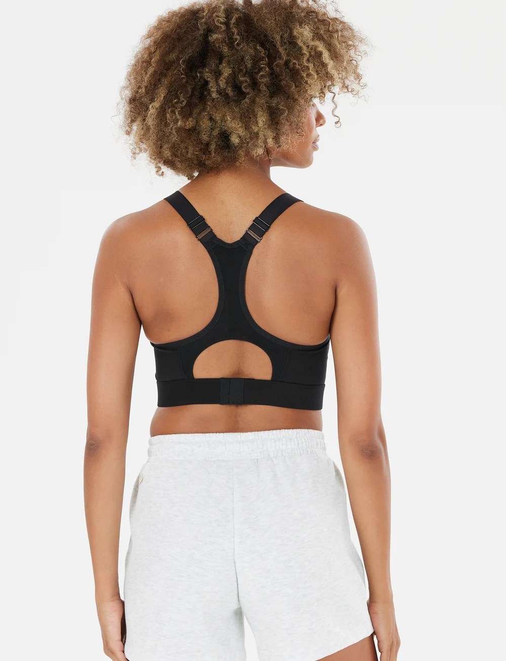 Athlecia - Jennie V2 W Sports Bra - høj støtte - black - 5