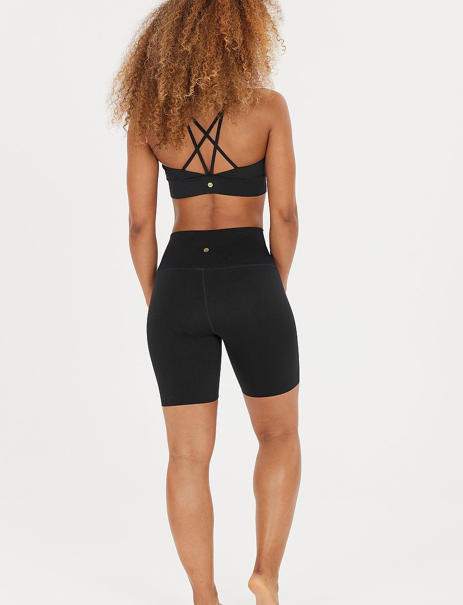 Athlecia - Franz V2 W Short Tights - hardlooptights - black - 0