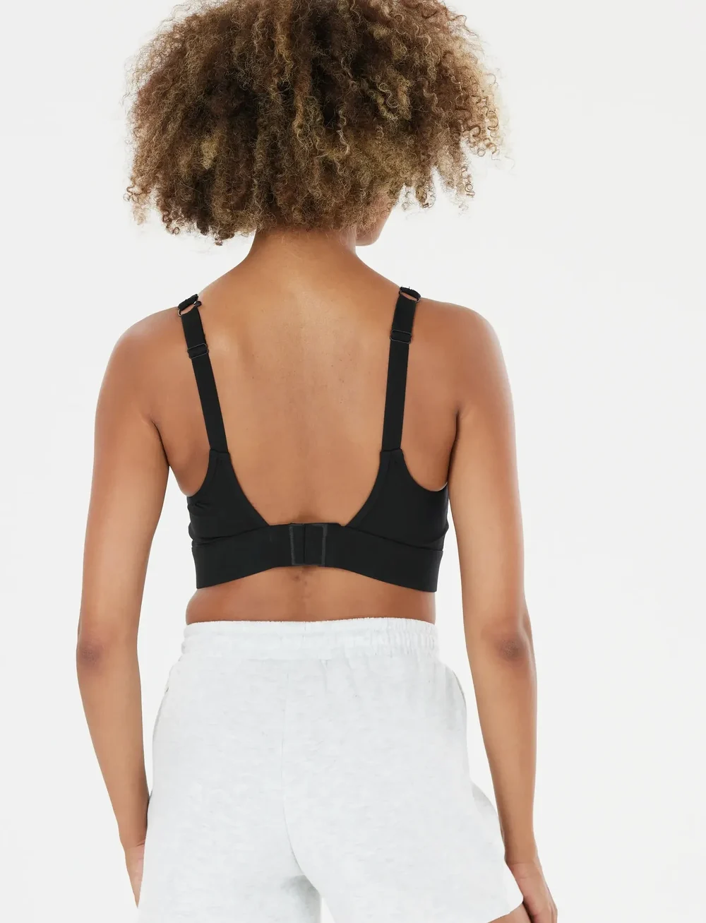 Athlecia - Zanilia W Sports Bra - hög support - black - 0