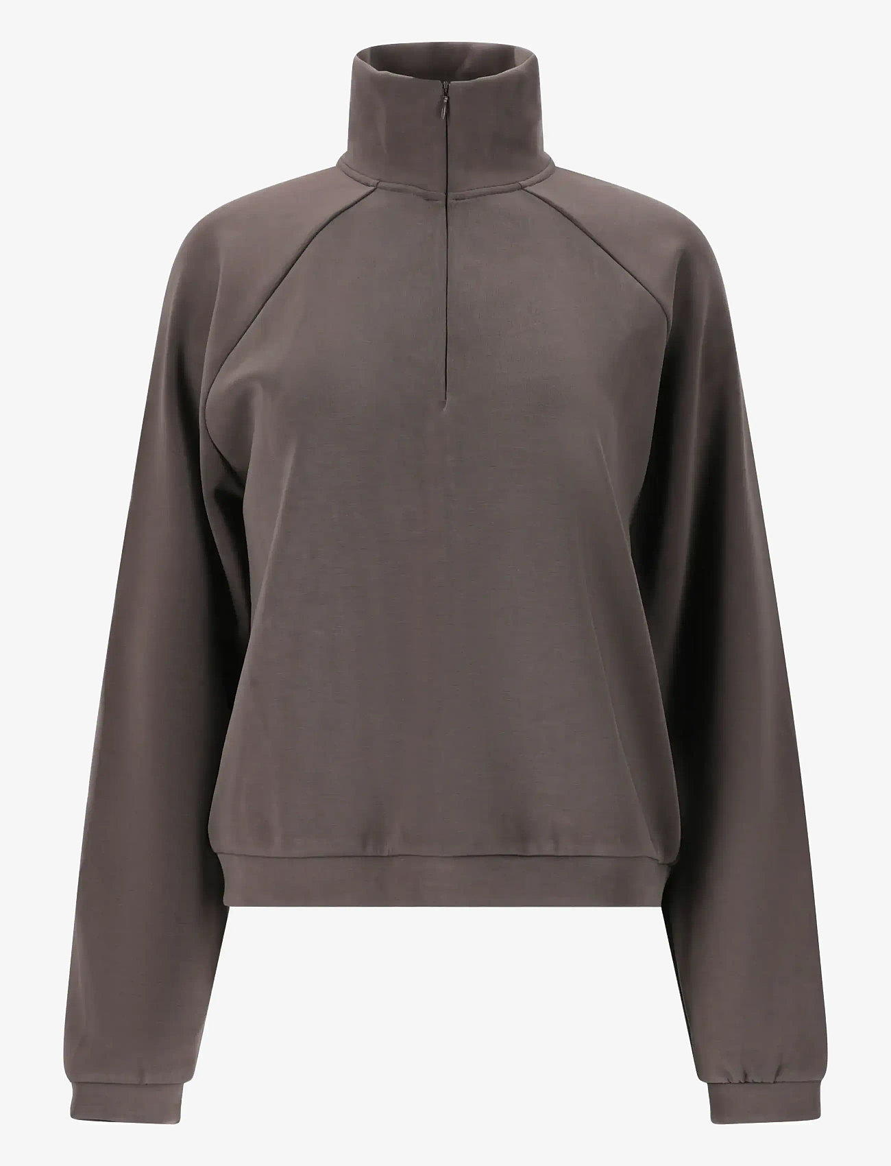 Athlecia - Elaina W Sweat Shirt - overdele - dark concrete - 1