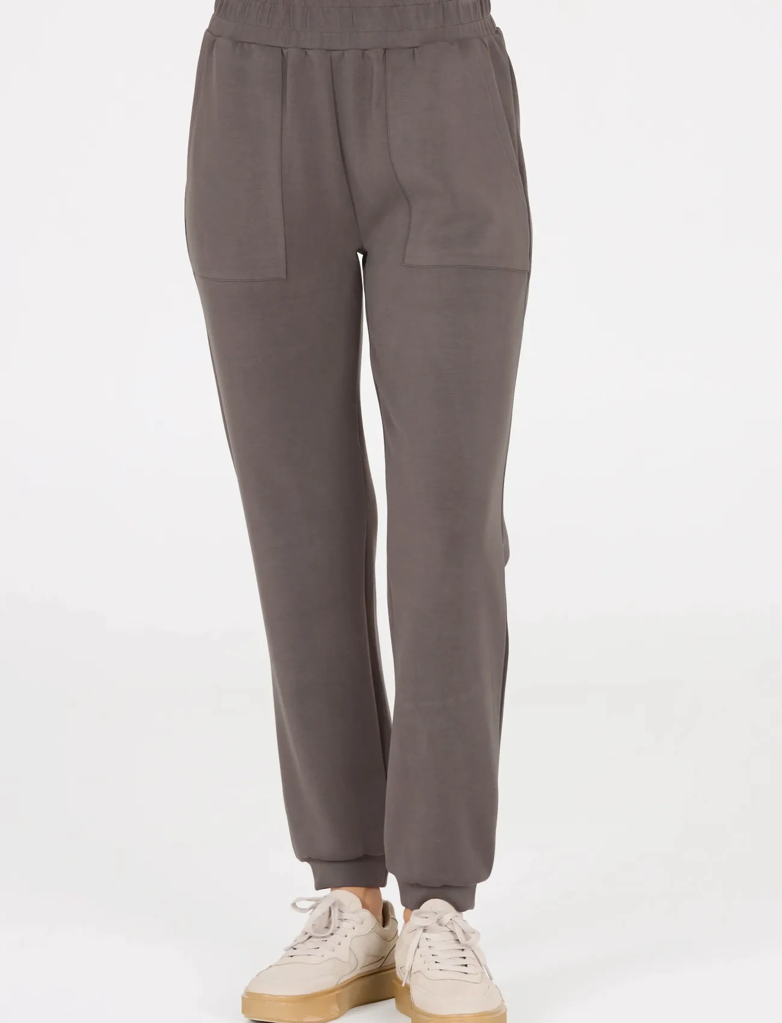 Athlecia - Elaina W Sweat Pants - collegehousut - dark concrete - 4