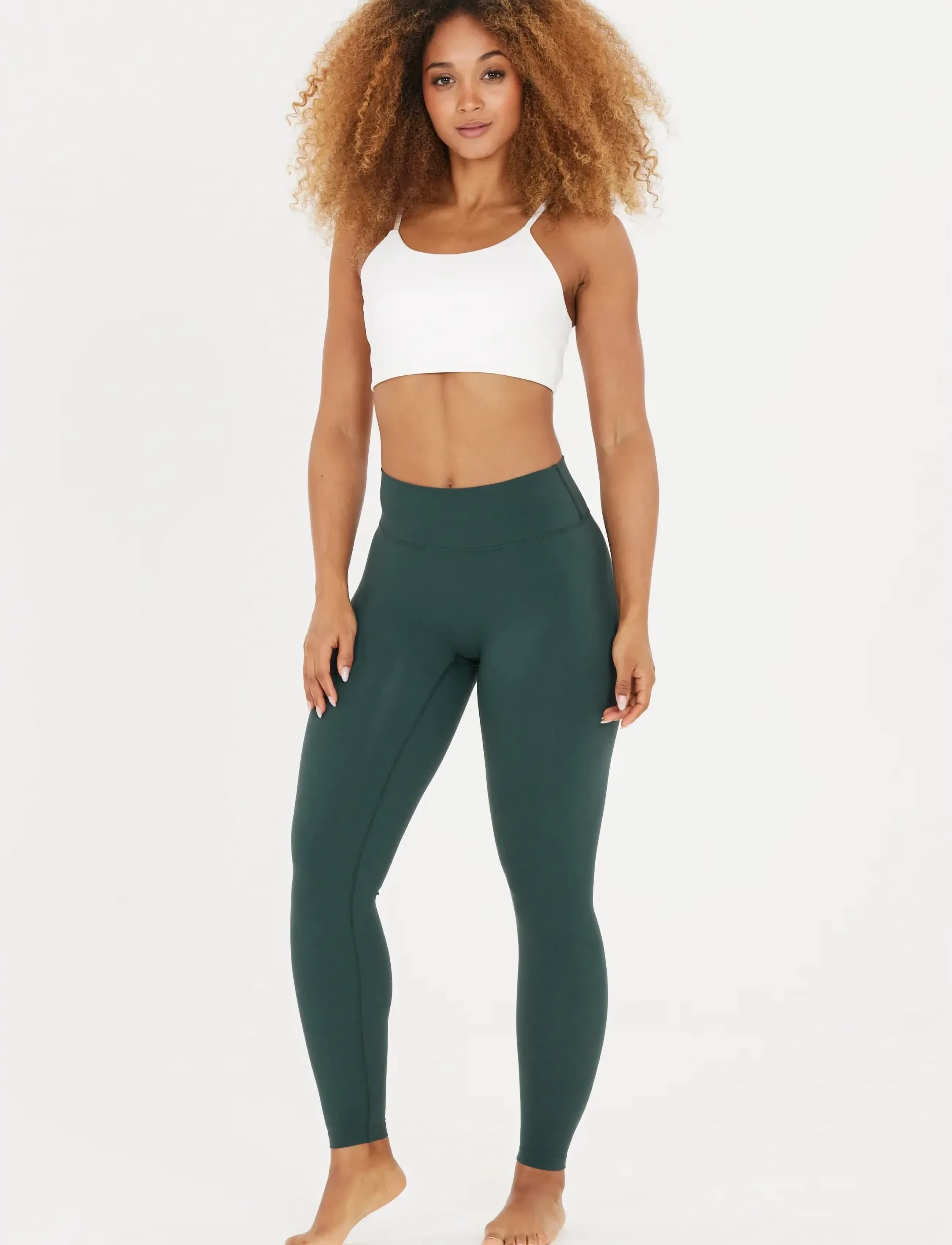 Athlecia Luxe W Tights, 38, Sport Grün - Training Frauen