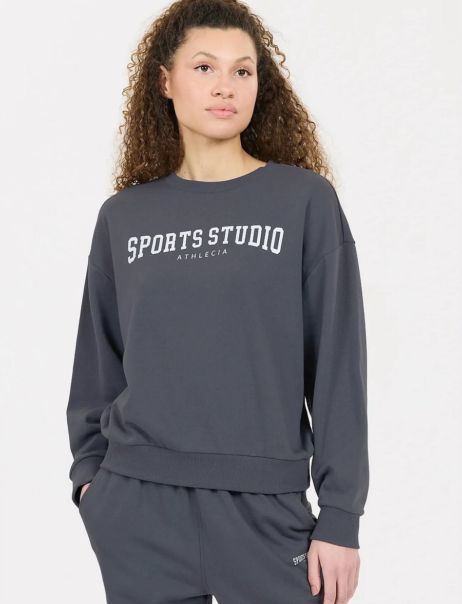 Athlecia - Giannis W Crew Neck - sporta džemperi - ombre blue - 4