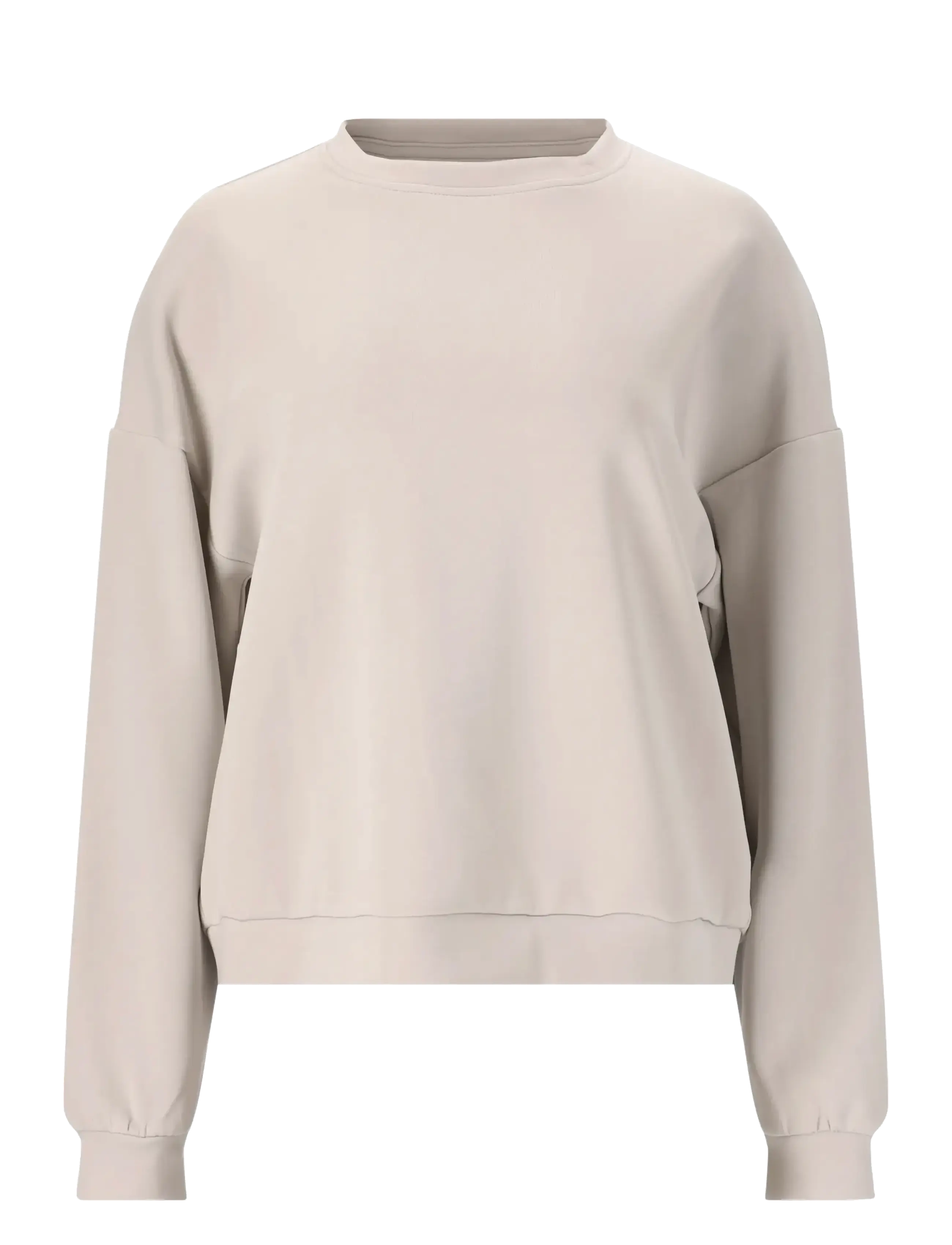 Athlecia Jillnana W Crew Neck - Nyheter - LUNAR ROCK / beige