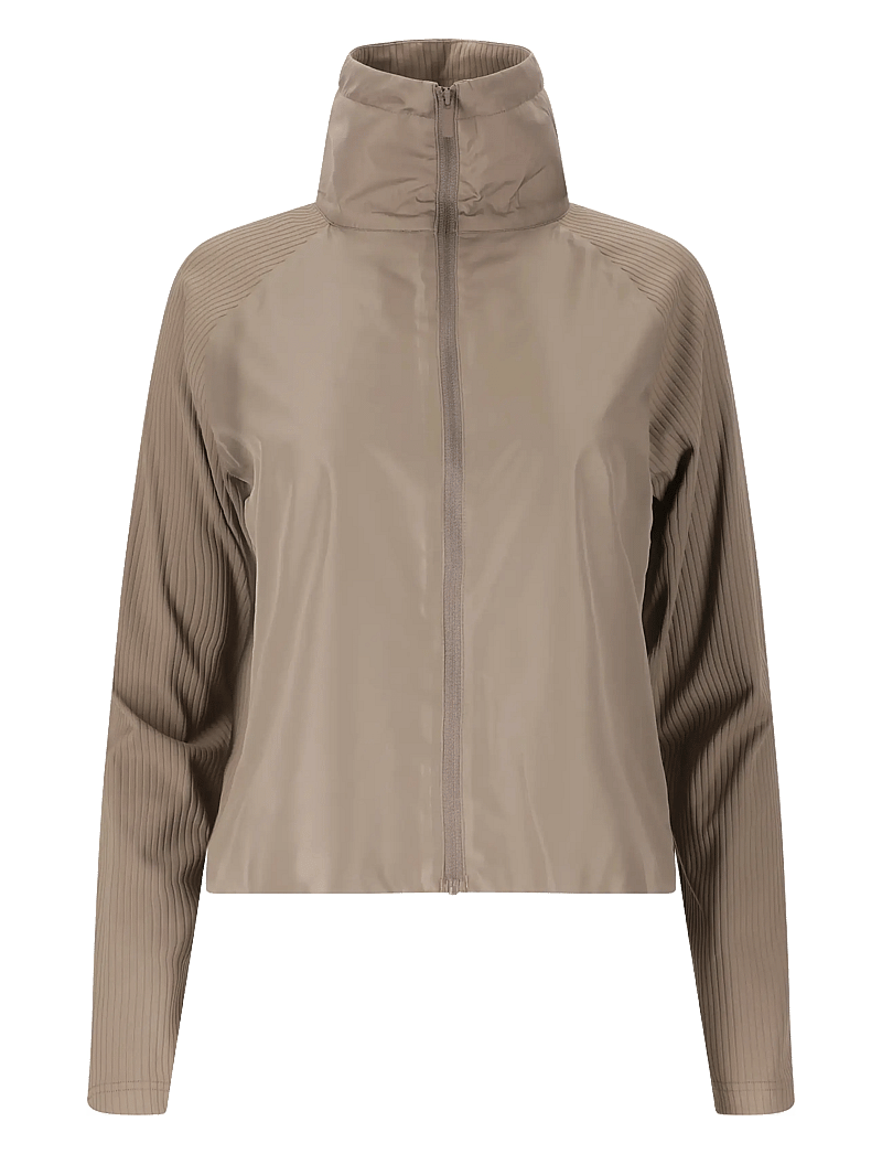 Athlecia - Aiana W Jacket - sportjacken - greige - 1