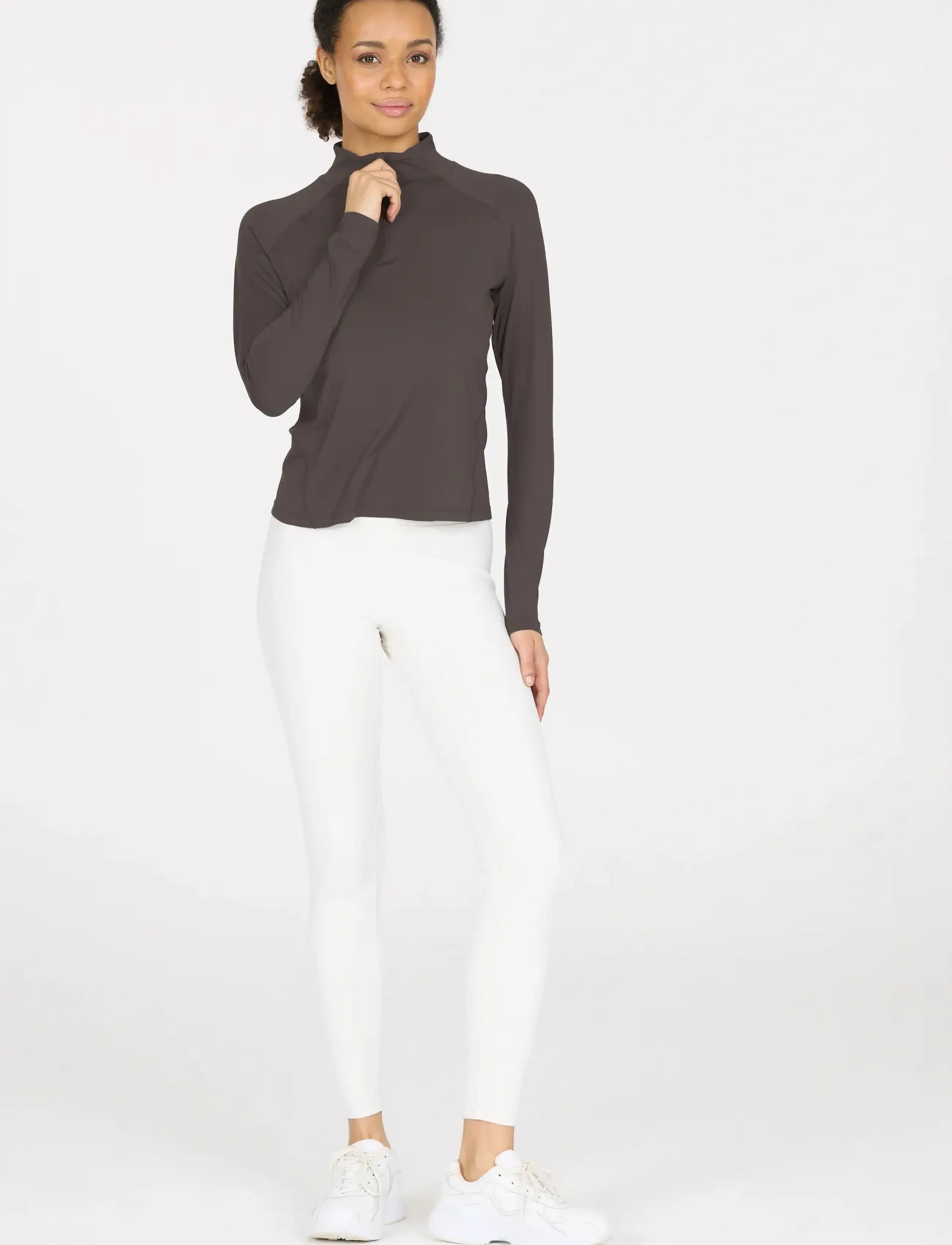 Athlecia Grina W Midlayer, 34, Brown, Sweatshirts & Hættetrøjer > Fleeces & Midlayers, Dame