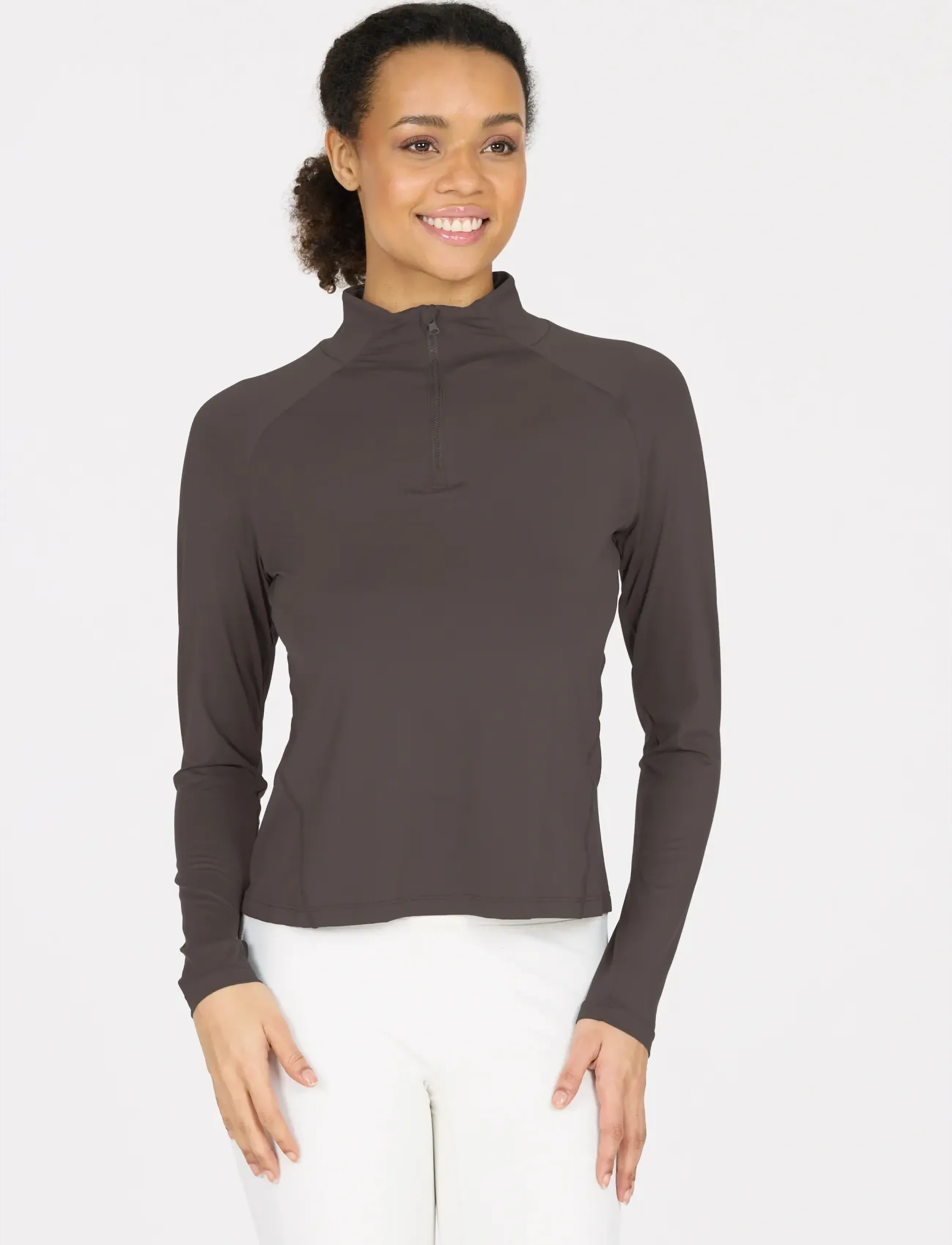 Athlecia - Grina W Midlayer - tops - shale - 4