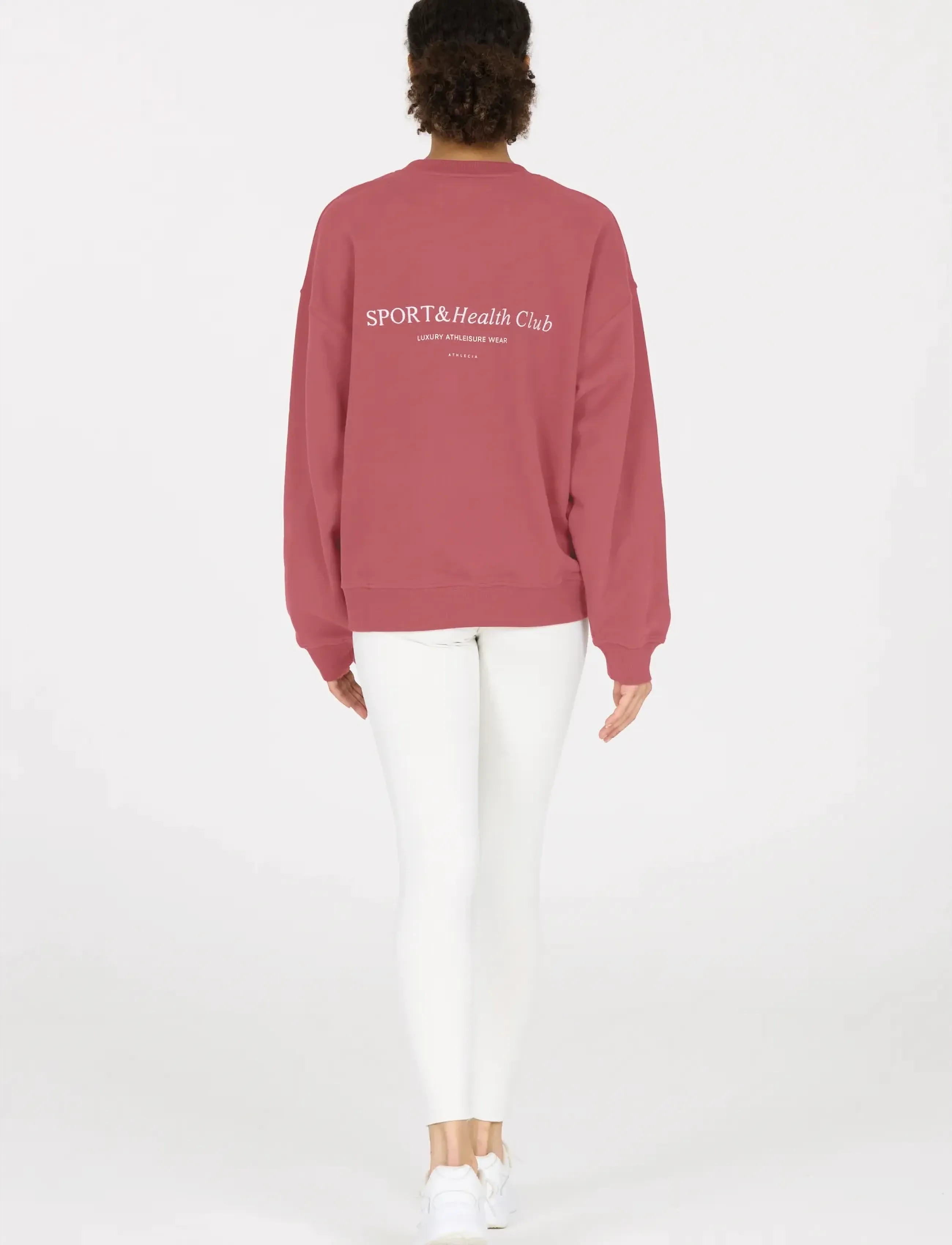 Athlecia - Cabell W Crew Neck - mažiausios kainos - roan rouge - 3
