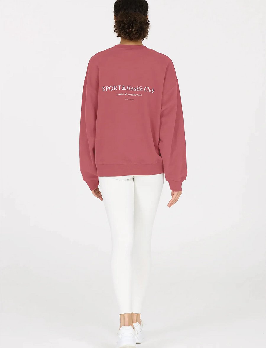Athlecia - Cabell W Crew Neck - yläosat - roan rouge - 3