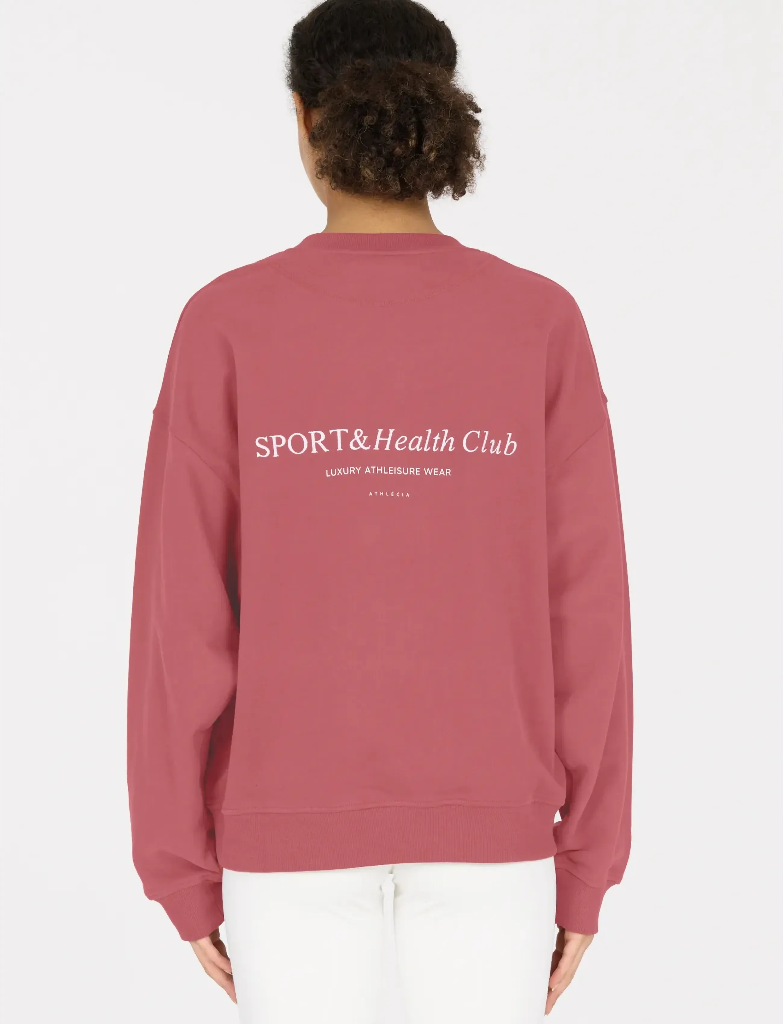 Athlecia - Cabell W Crew Neck - mažiausios kainos - roan rouge - 5