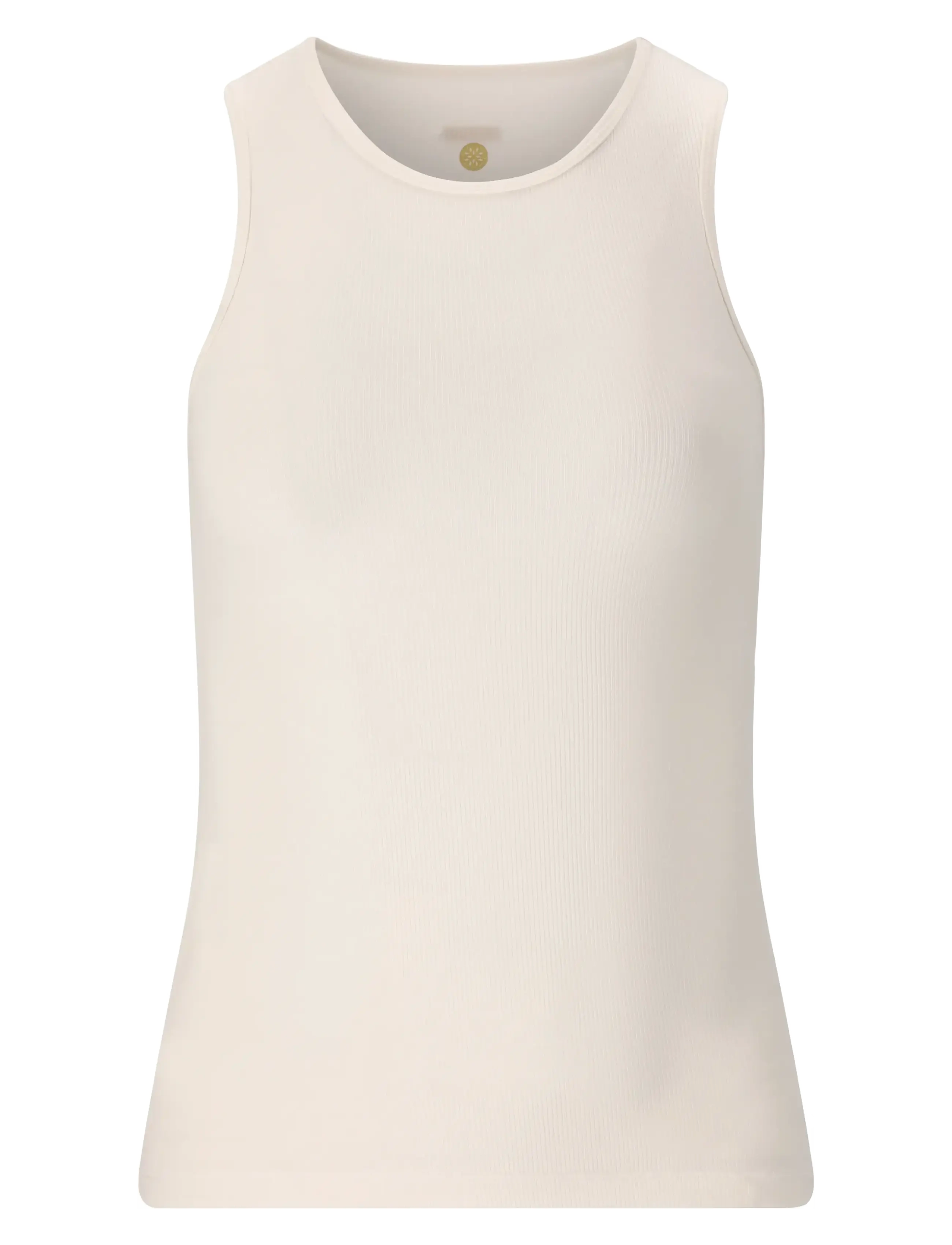 Athlecia Tinashe W Halterneck Rib Top - Athlecia - VAPOROUS GRAY / cream