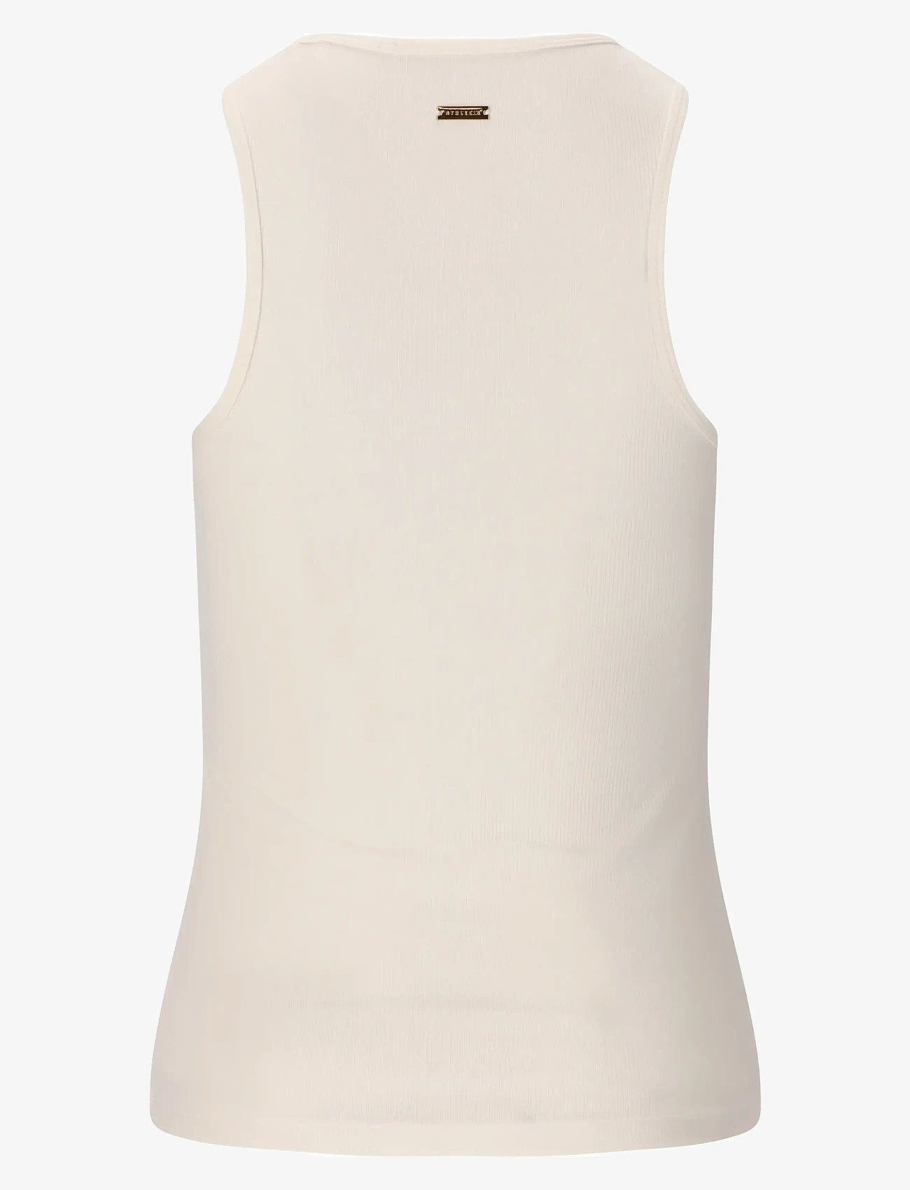 Athlecia - Tinashe W Halterneck Rib Top - tank tops - vaporous gray - 2