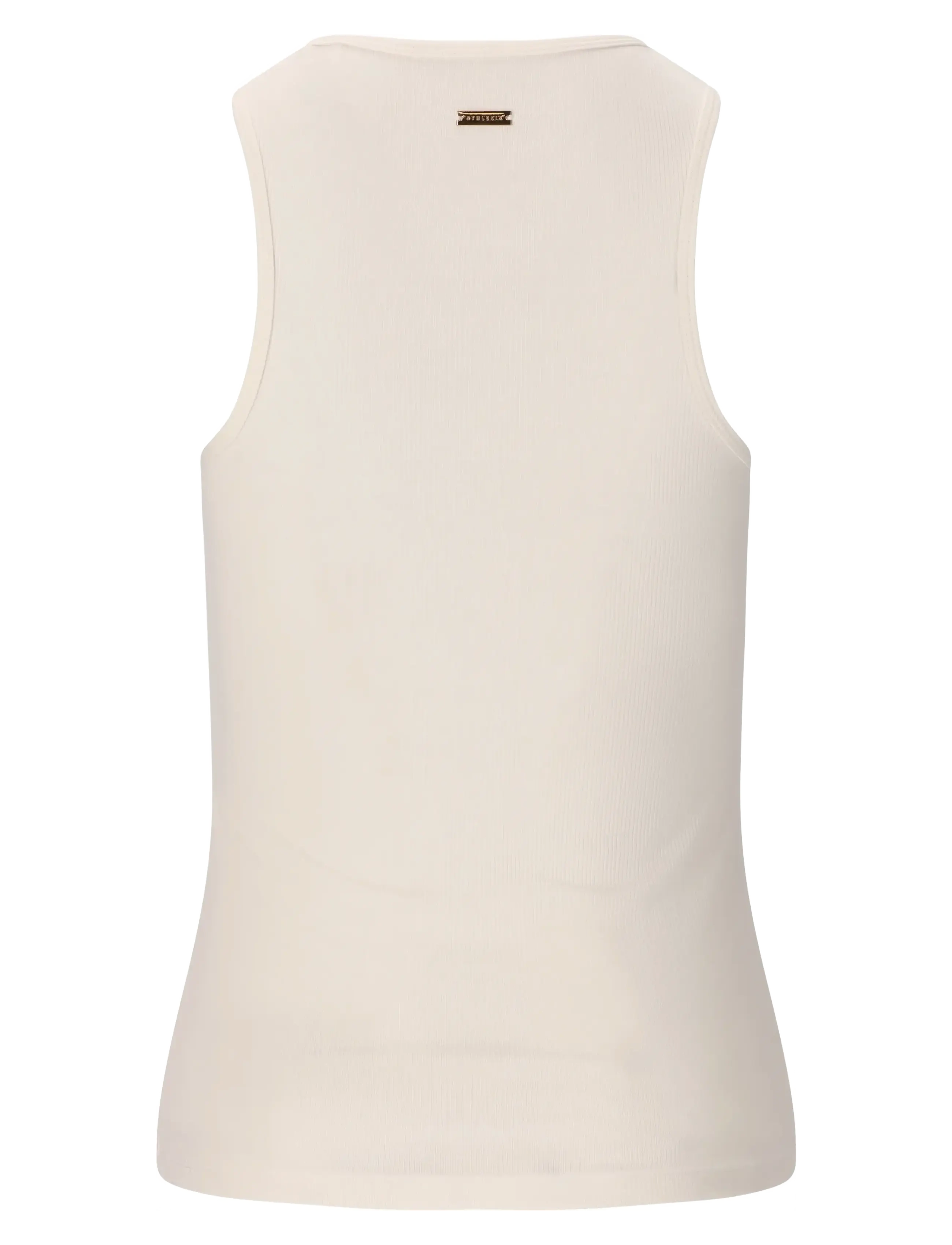 Athlecia - Tinashe W Halterneck Rib Top - topjes - vaporous gray - 2