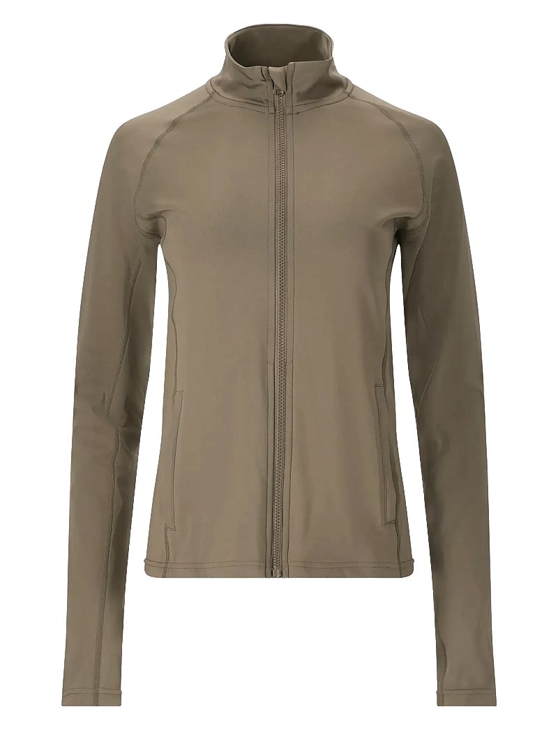 Athlecia - Krosa W Full Zip - fleece en midlayers - greige - 1