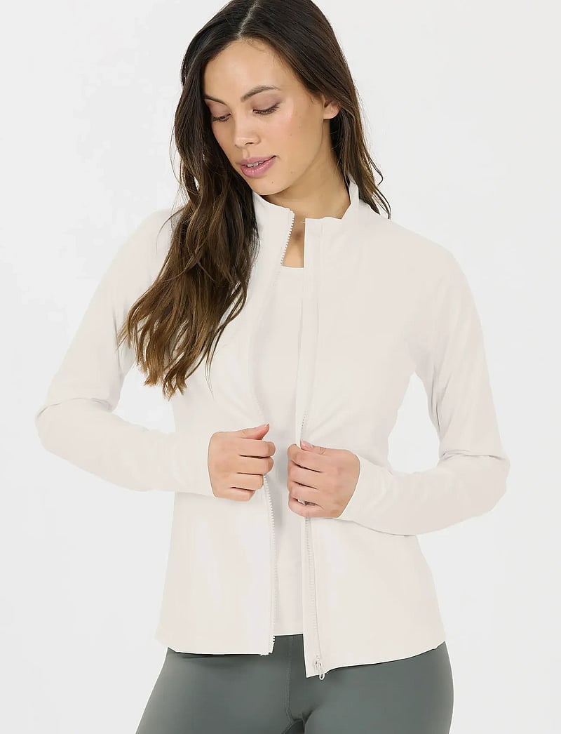 Athlecia - Krosa W Full Zip - fleece en midlayers - vaporous gray - 0