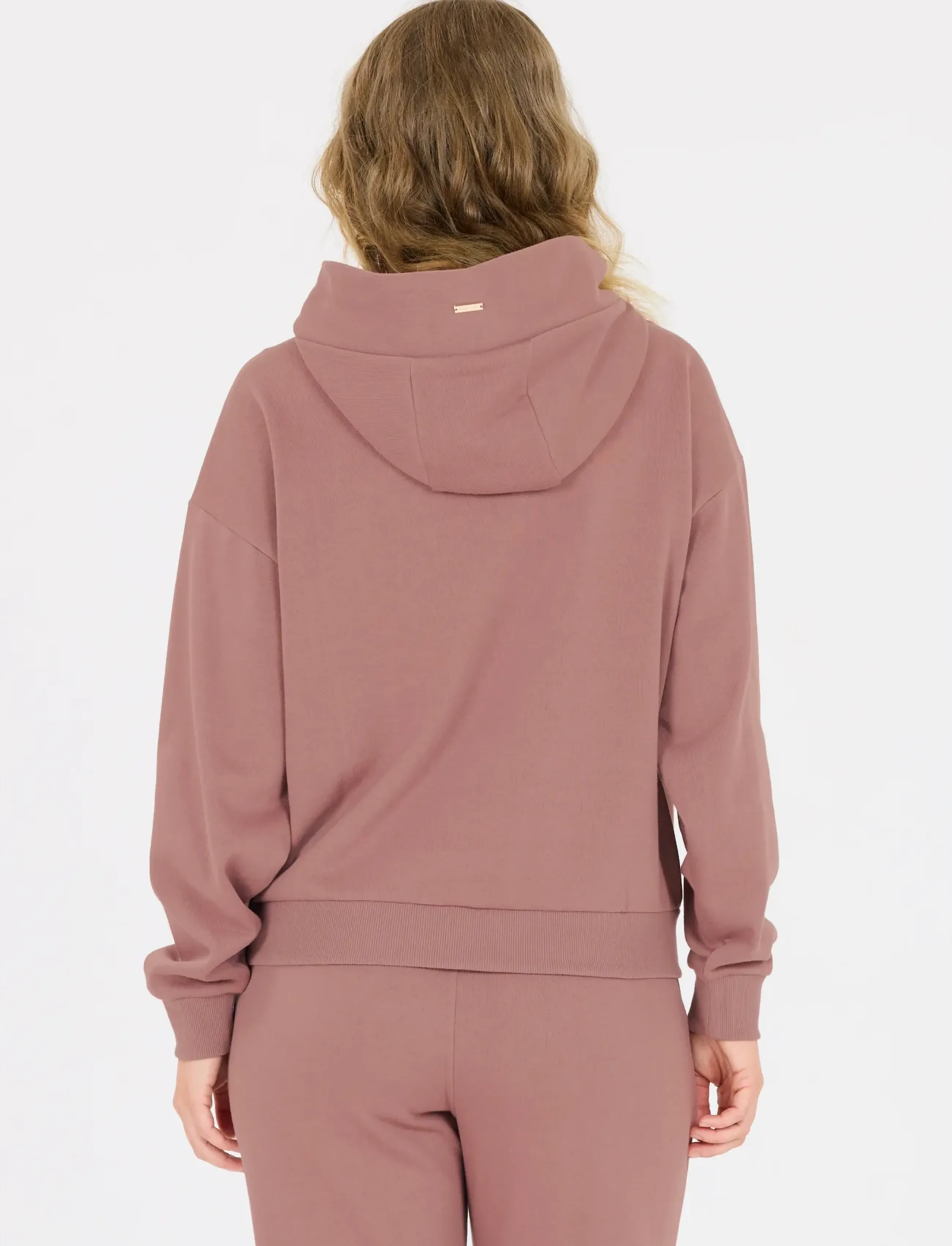 Athlecia - Carmen W Hoody - sweatshirts - rose taupe - 5