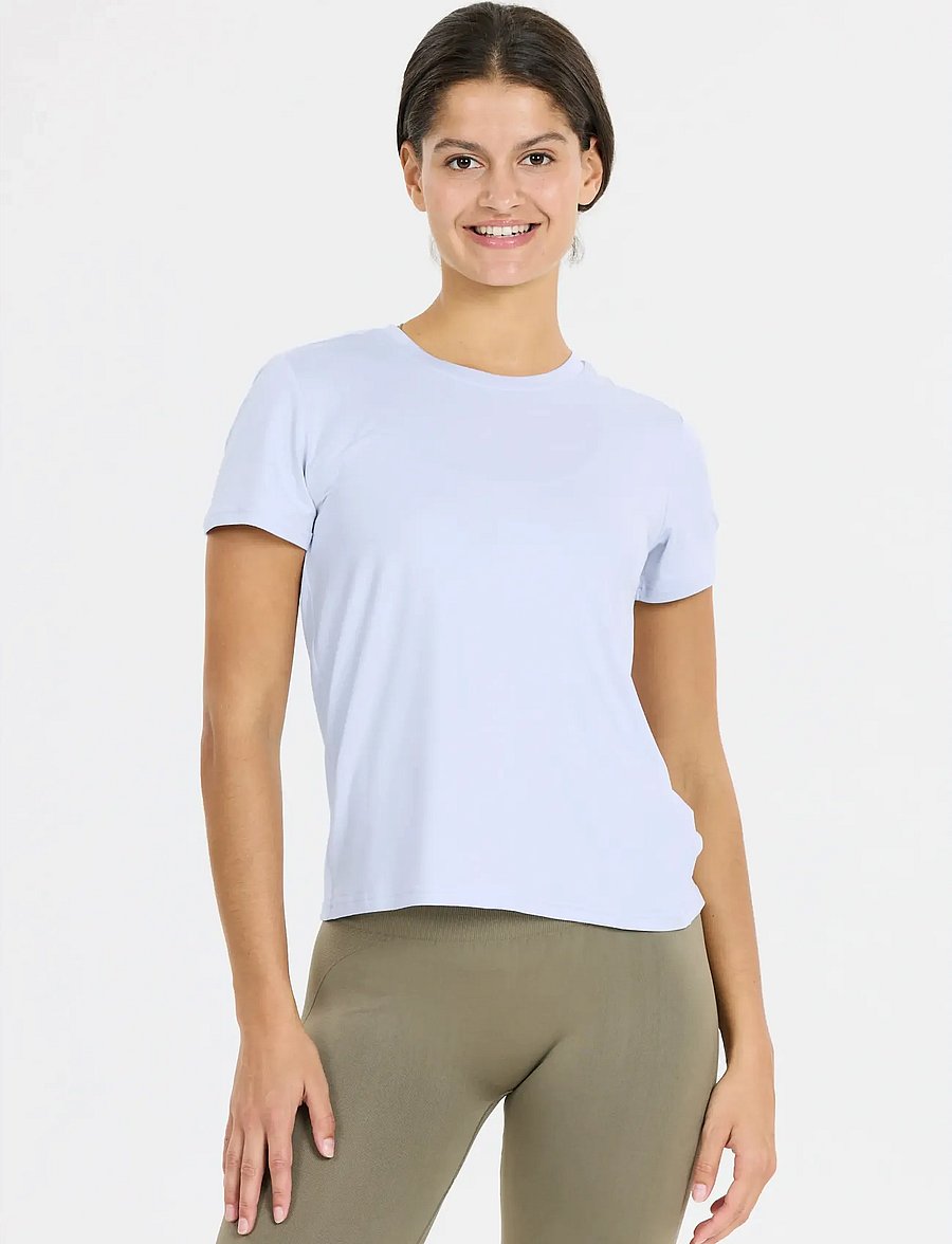 Athlecia - Pacy V2 W S/S Tee - t-shirts - heather - 4