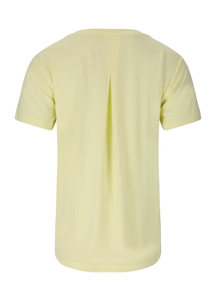 Athlecia - Pacy V2 W S/S Tee - t-shirts - transparent yellow - 2