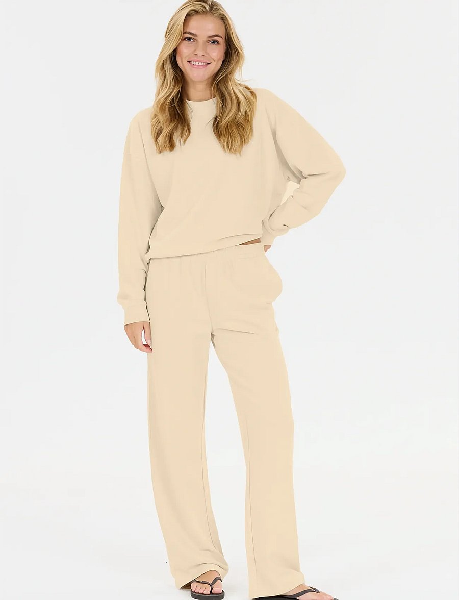 Athlecia - Crecy W Pants - trainingshosen - oatmeal - 3