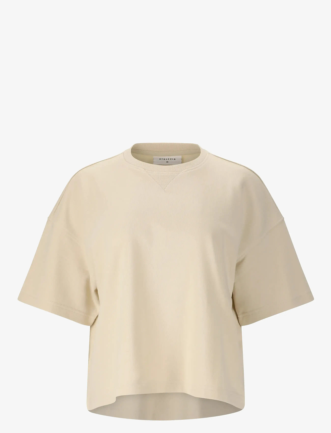 Athlecia - Crecy W S/S Tee - t-shirts - oatmeal - 1