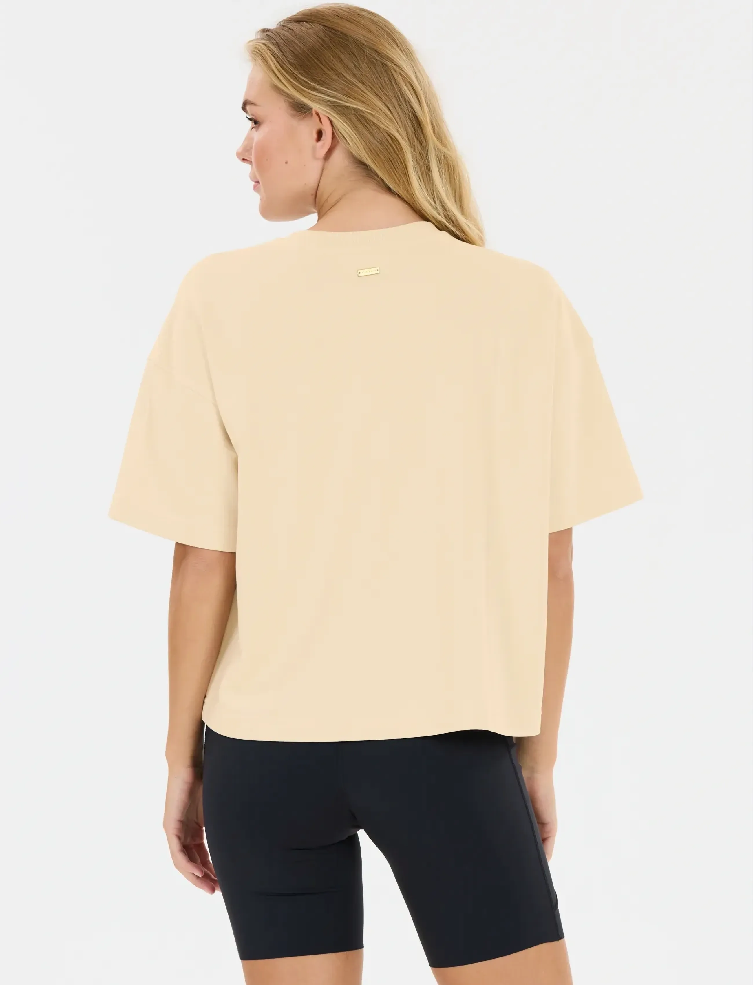 Athlecia - Crecy W S/S Tee - alussärgid ja t-särgid - oatmeal - 3