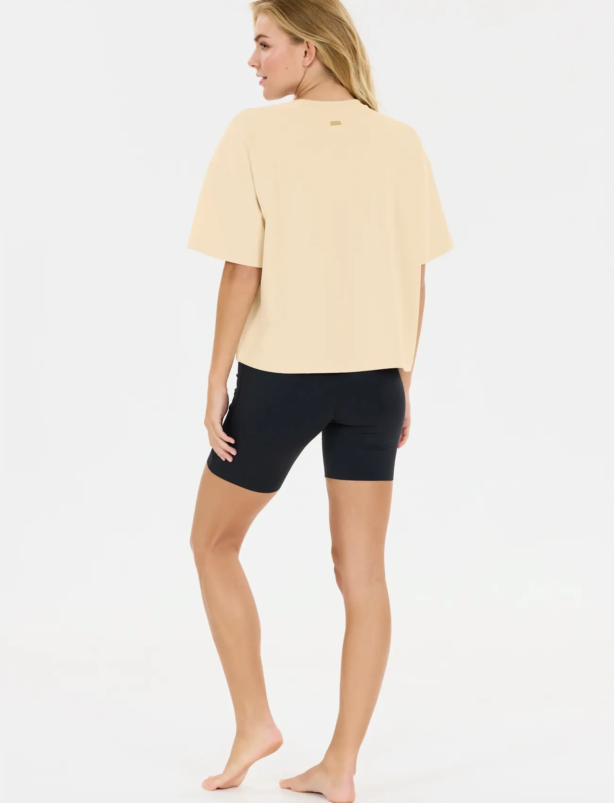Athlecia - Crecy W S/S Tee - alussärgid ja t-särgid - oatmeal - 5