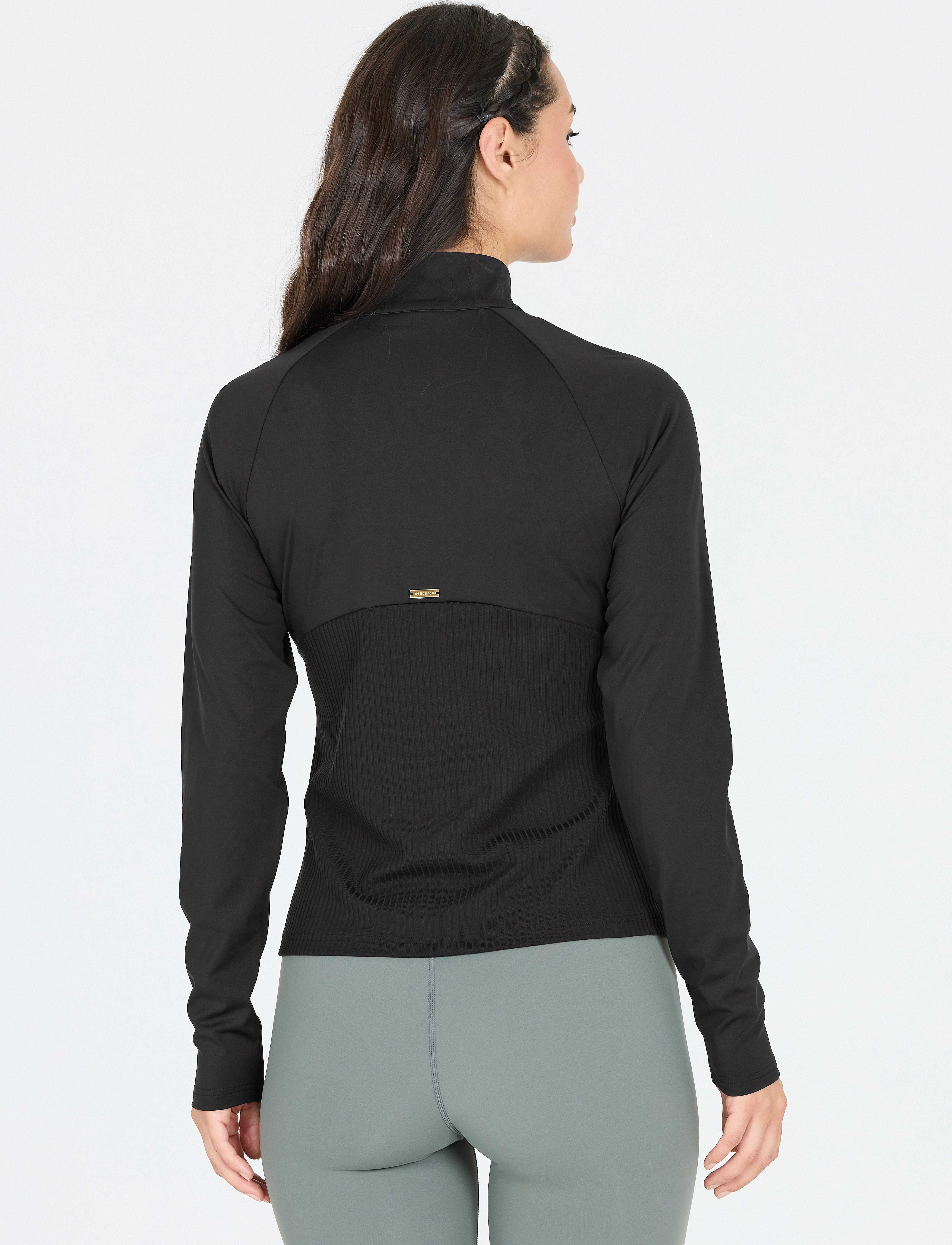 Athlecia - Aliya W Full Zip - yläosat - black - 5