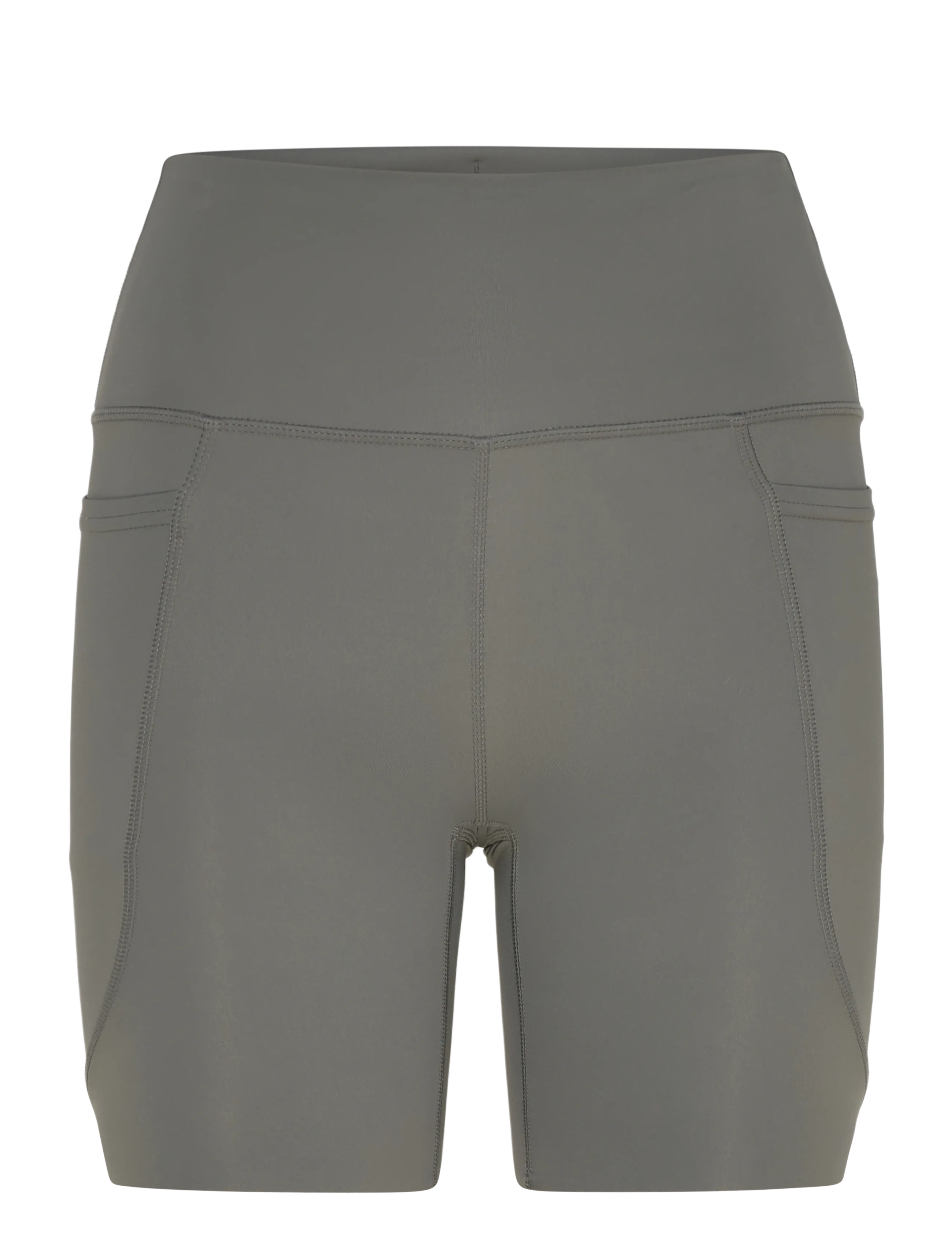 Athlecia Aliya W Short Tights - Hosen - GUNMETAL / khaki/green