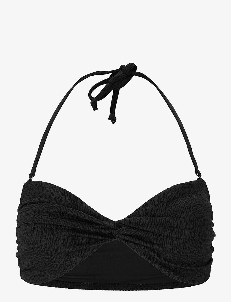 Athlecia - Larinie W Bandeau Knot Bikini - sportiga badkläder - black - 1