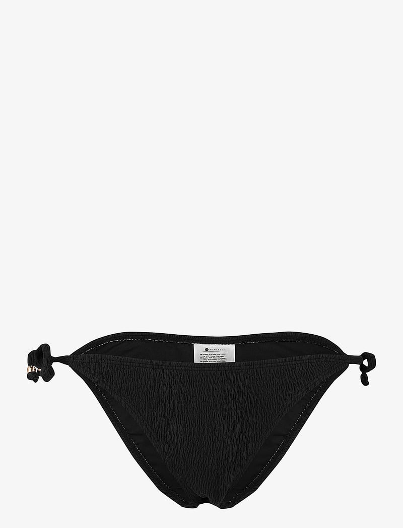 Athlecia - Larinie W Side-Tie Bikini Bottom - sportiga badkläder - black - 1