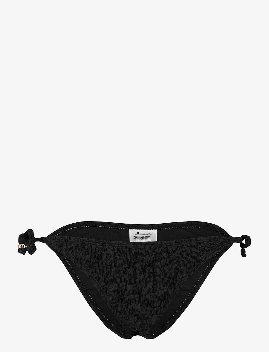 Athlecia - Larinie W Side-Tie Bikini Bottom - urheilu-uima-asut - black - 1