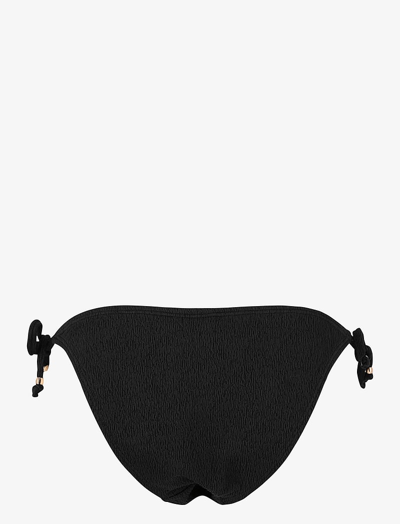Athlecia - Larinie W Side-Tie Bikini Bottom - sportiga badkläder - black - 2