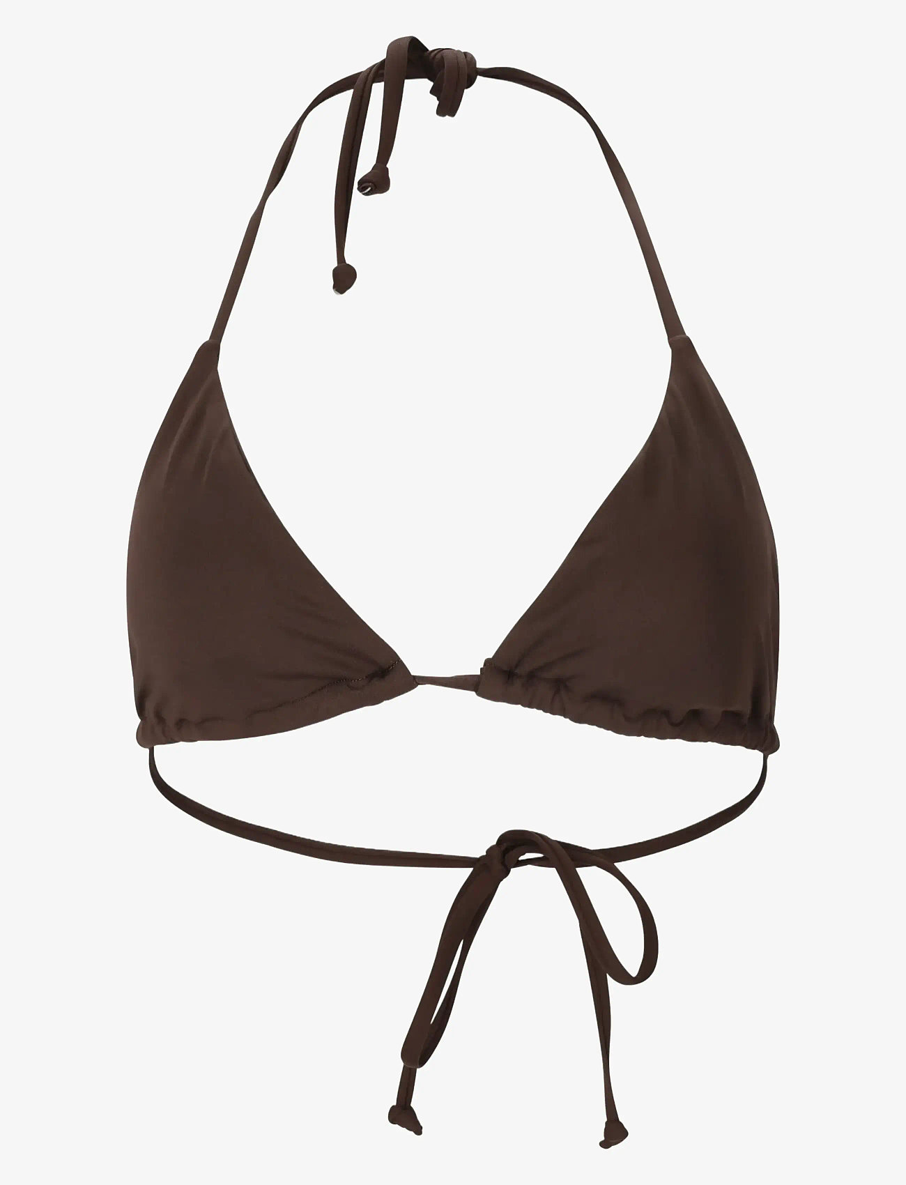 Athlecia - Sherrill W Triangle Bikini Top - laveste priser - chocolate torte - 1