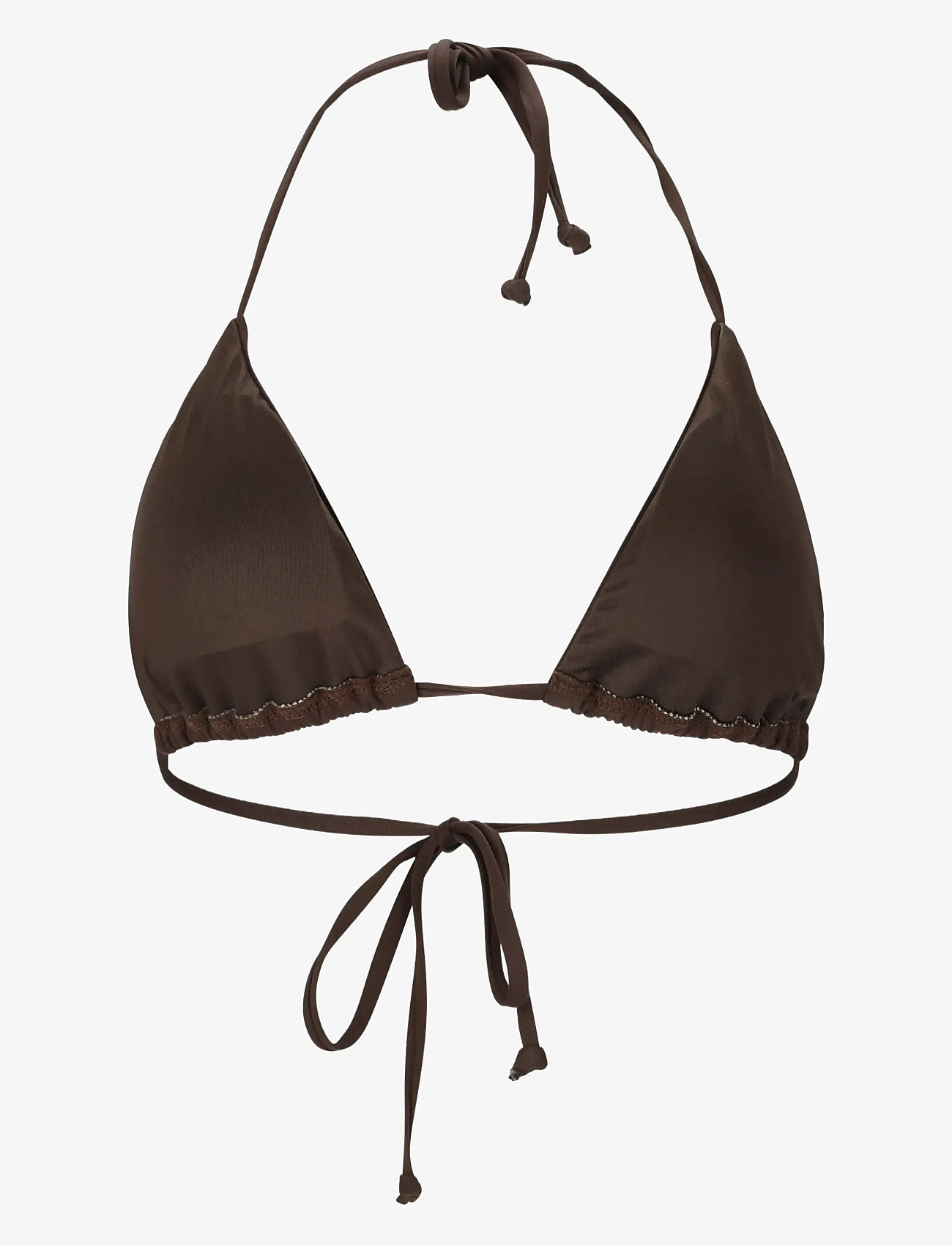 Athlecia - Sherrill W Triangle Bikini Top - laveste priser - chocolate torte - 2