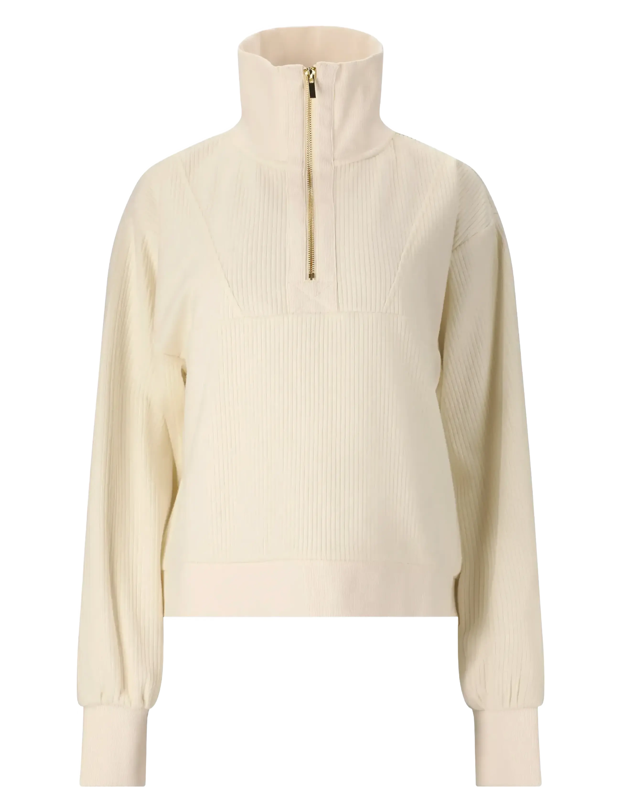 Athlecia Hecey W Half zip - Kleidung - WHISPER WHITE / cream