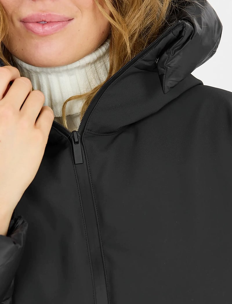 Athlecia - Heley W Jacket - dunjackor - black - 3