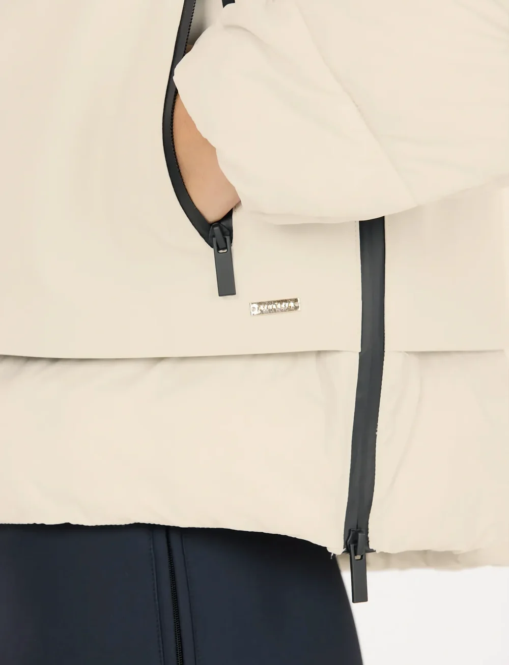 Athlecia - Heley W Jacket - dunjakker - lunar rock - 3